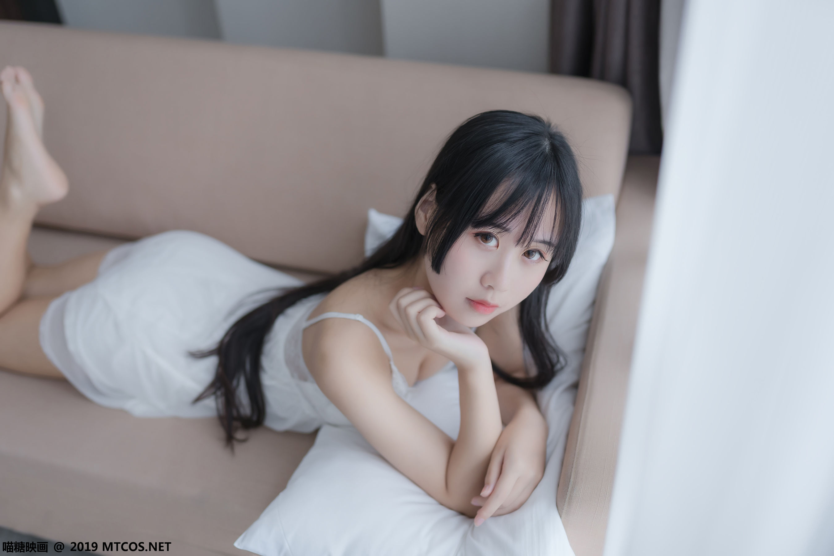 [喵糖映画] VOL.069 萌芽儿o0 - 白纱裙