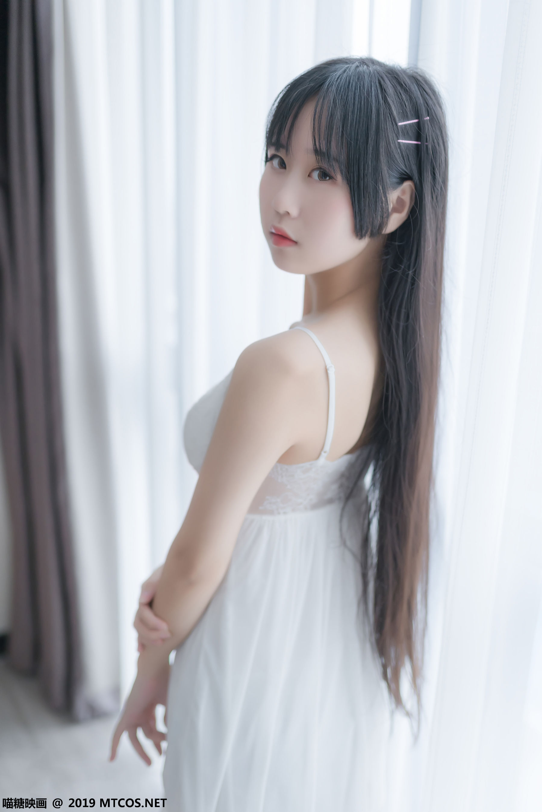 [喵糖映画] VOL.069 萌芽儿o0 - 白纱裙