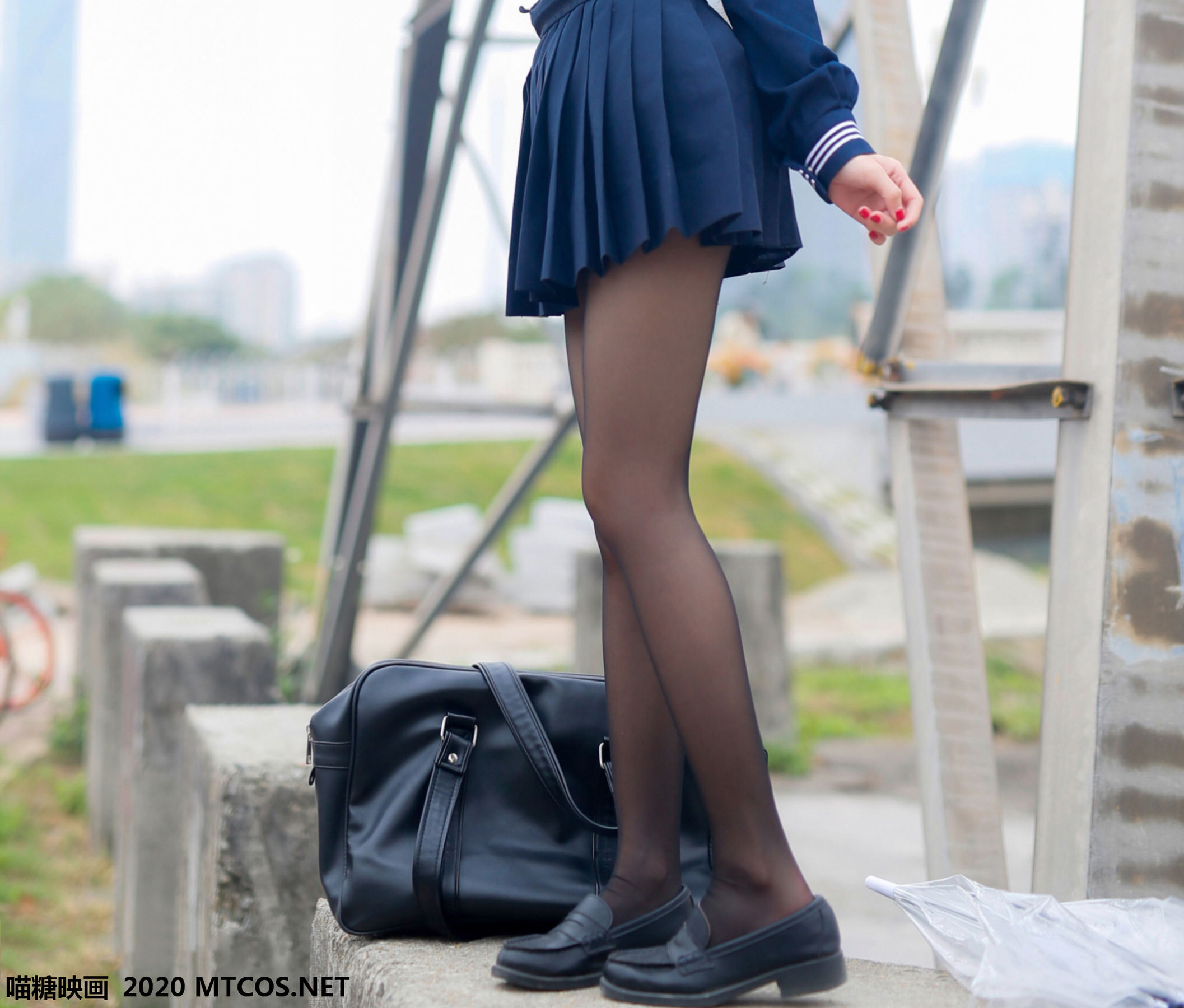 [喵糖映画] VOL.098 渡边爻爻爻子 JK制服少女