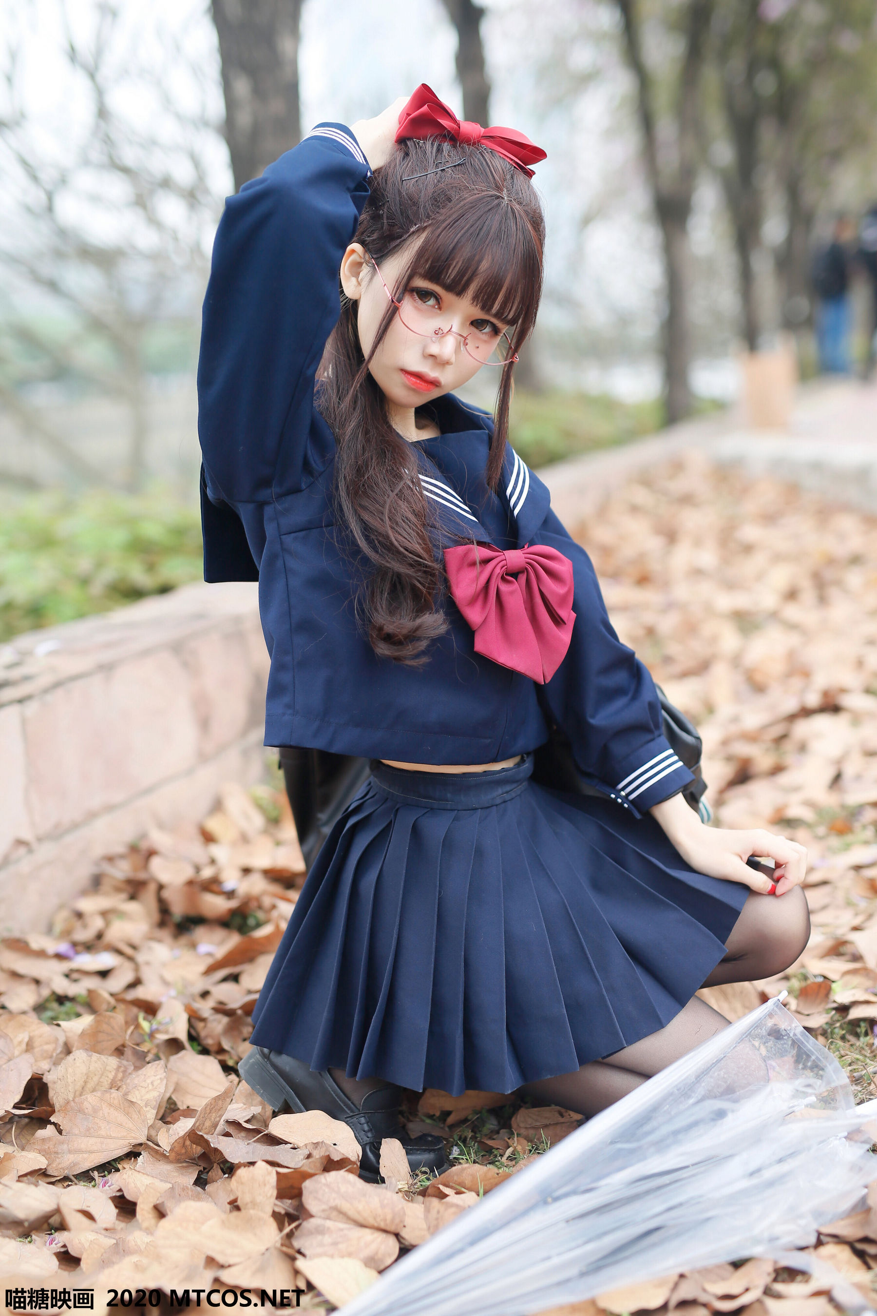[喵糖映画] VOL.098 渡边爻爻爻子 JK制服少女
