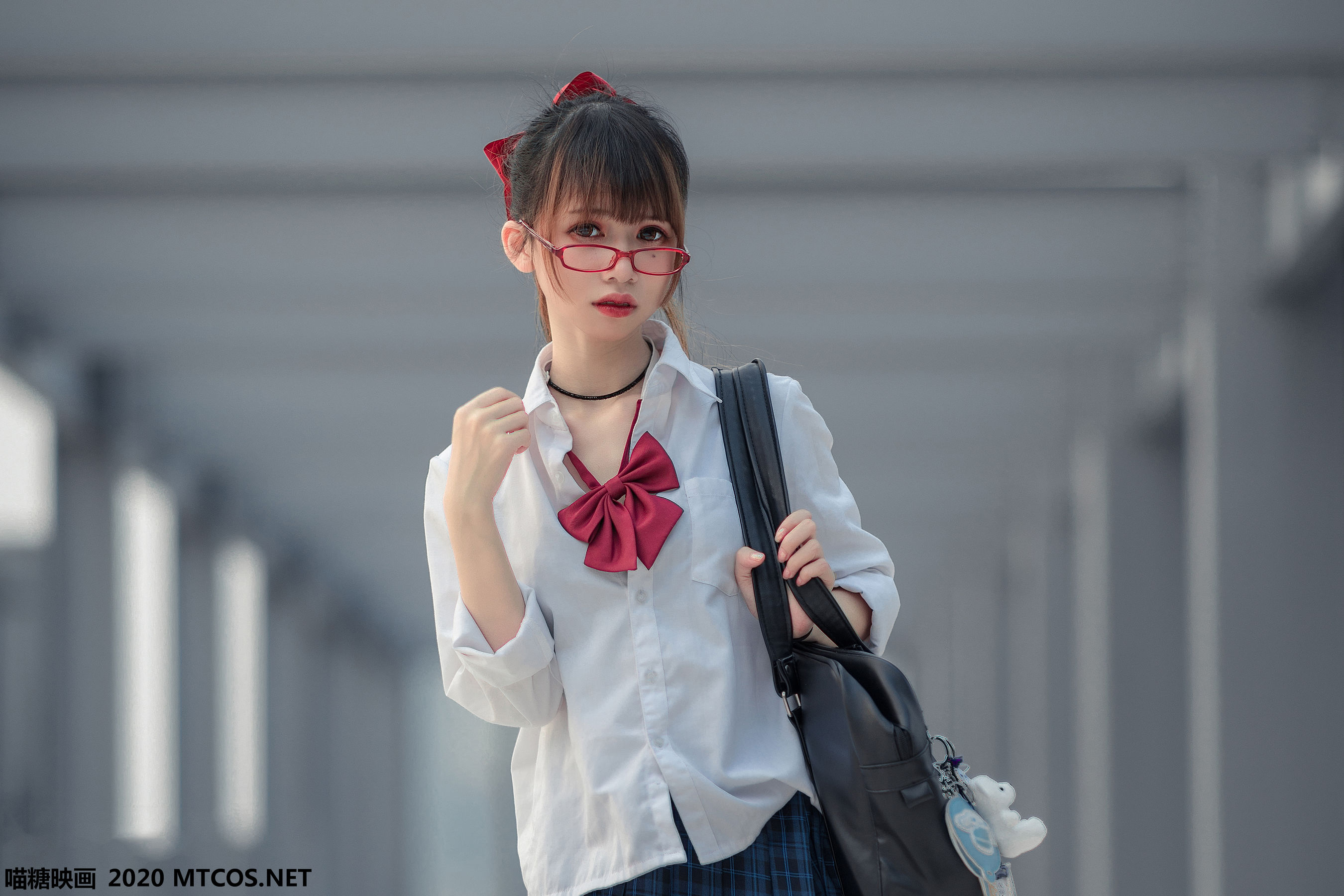 [喵糖映画] VOL.098 渡边爻爻爻子 JK制服少女