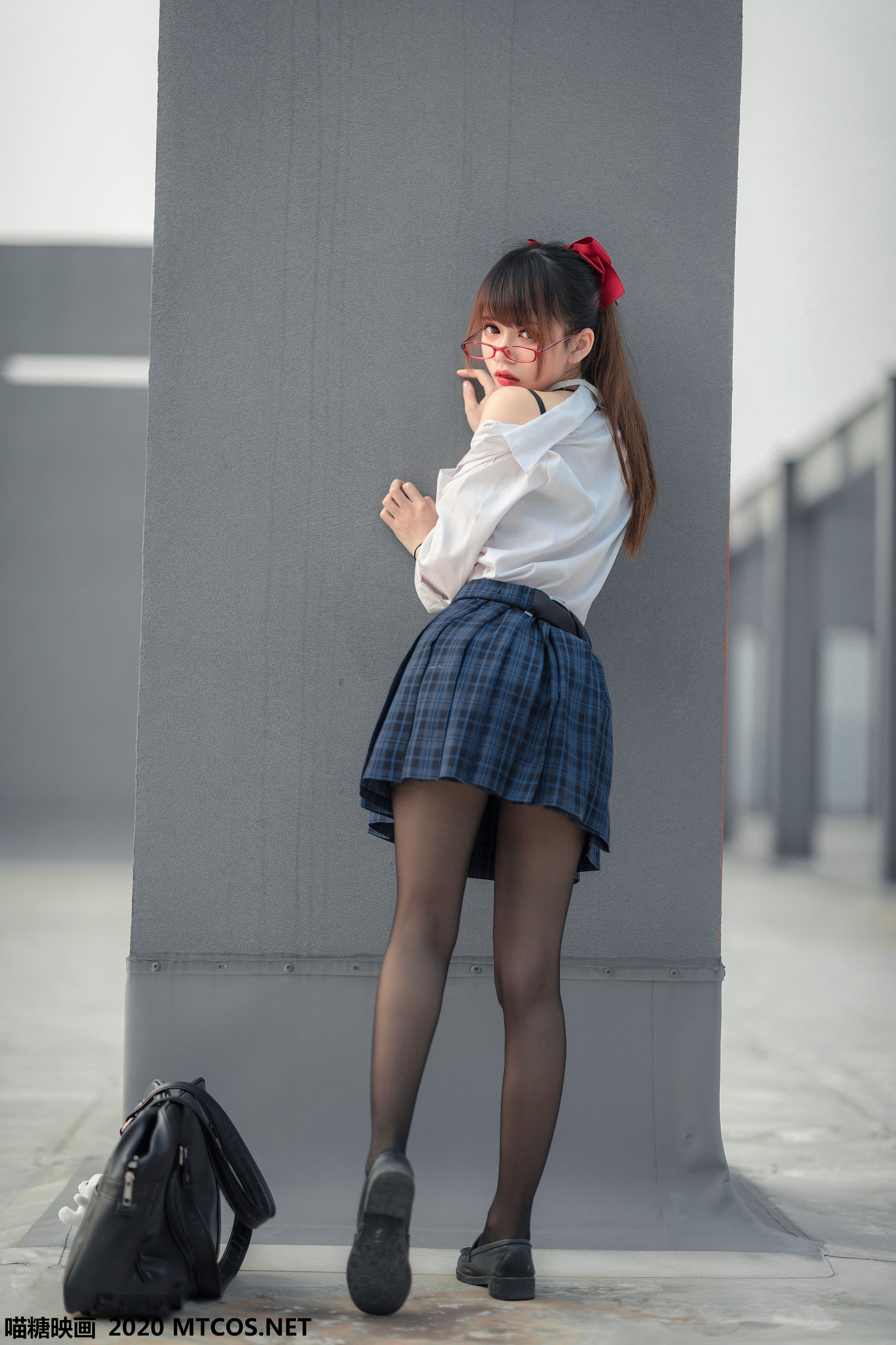 [喵糖映画] VOL.098 渡边爻爻爻子 JK制服少女