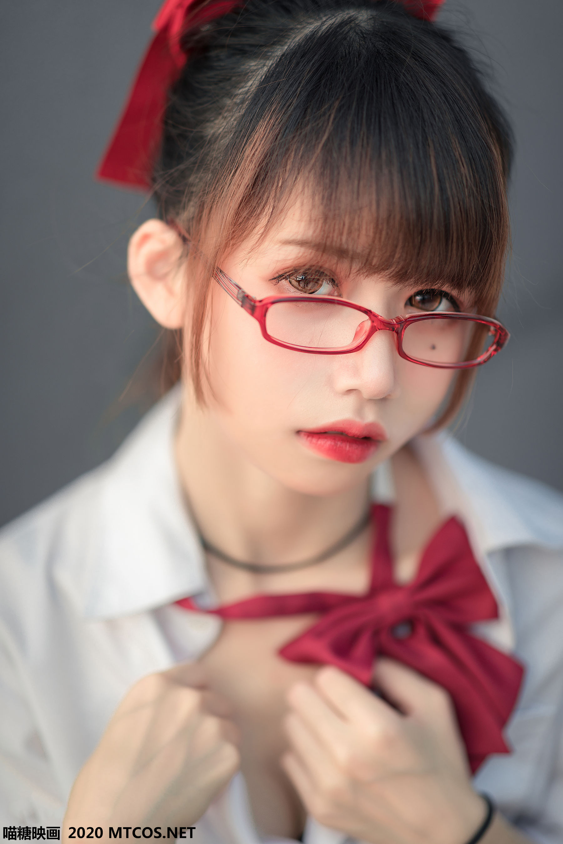 [喵糖映画] VOL.098 渡边爻爻爻子 JK制服少女