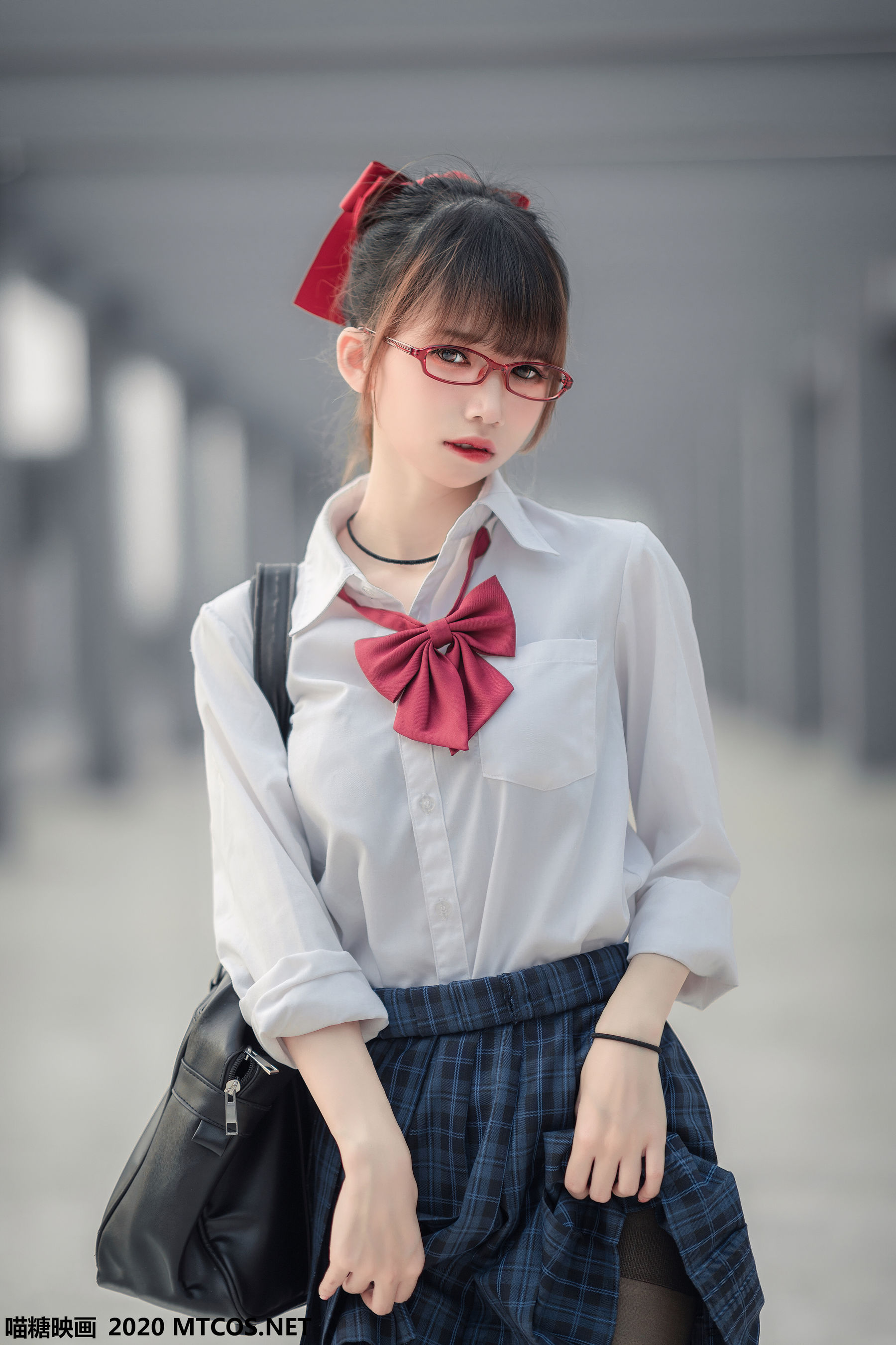 [喵糖映画] VOL.098 渡边爻爻爻子 JK制服少女