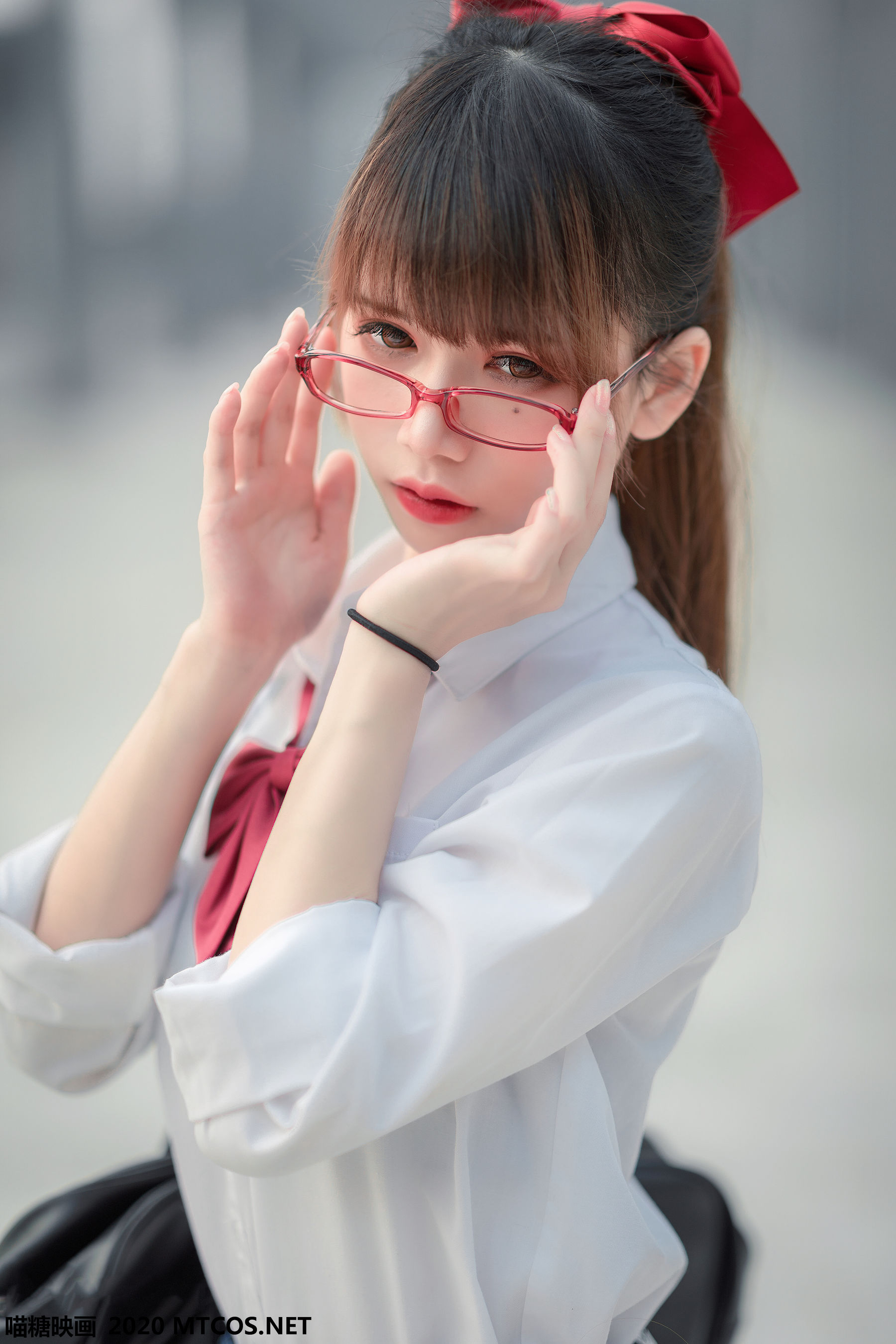 [喵糖映画] VOL.098 渡边爻爻爻子 JK制服少女