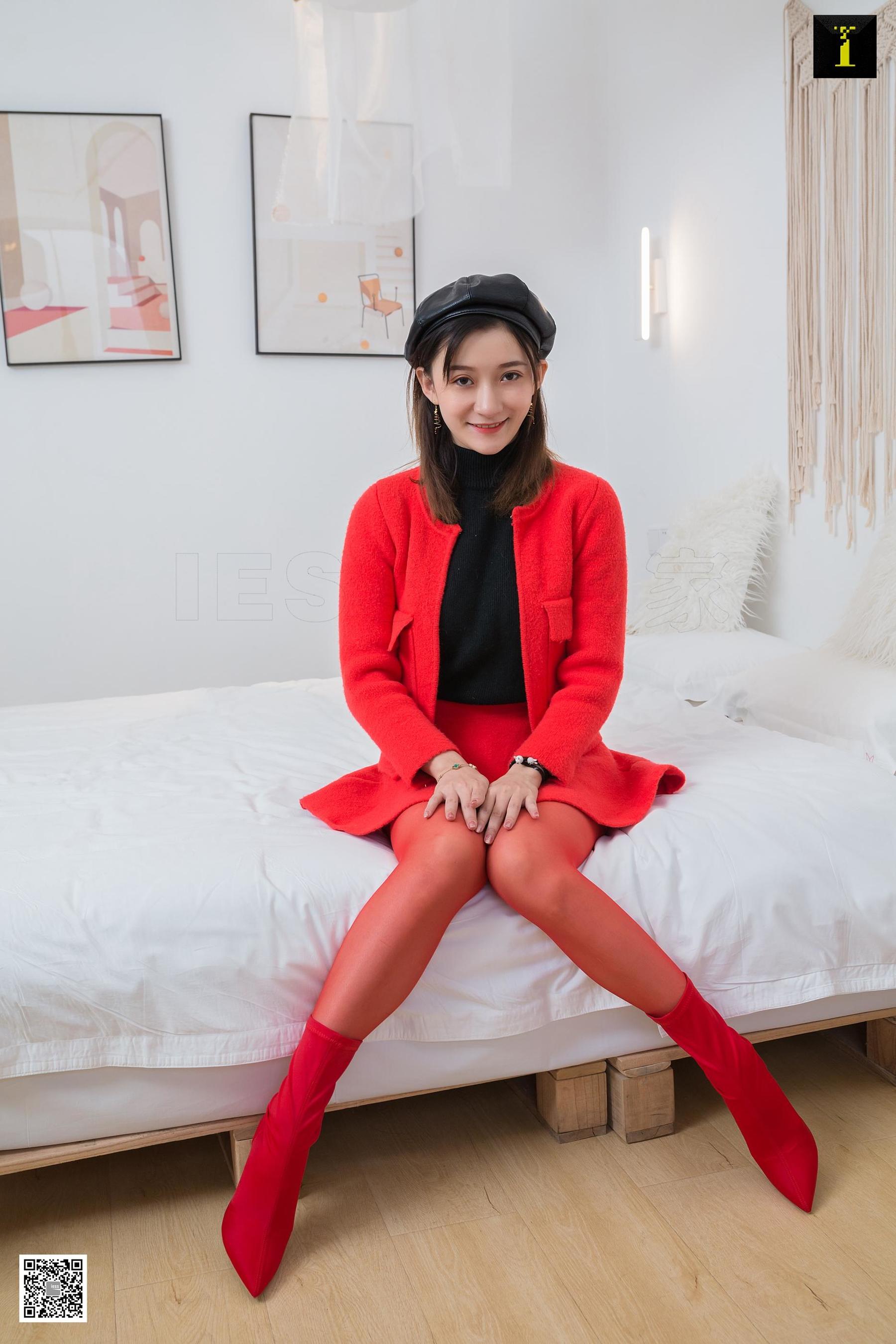 [异思趣向IESS] 模特 秋秋 《秋秋的中国红》