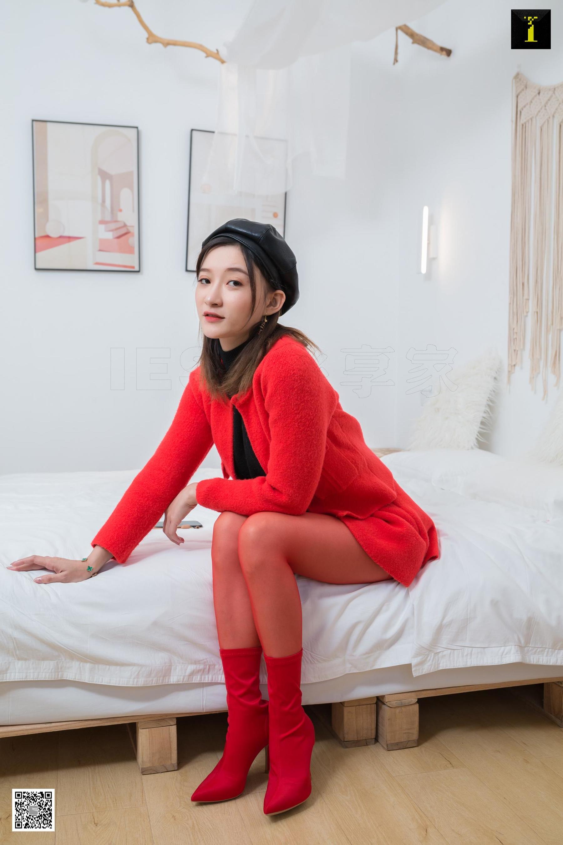[异思趣向IESS] 模特 秋秋 《秋秋的中国红》