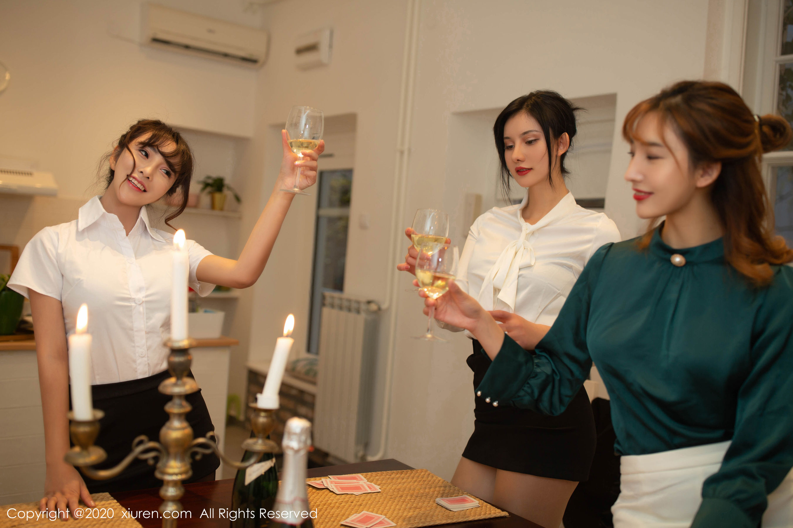 [秀人XIUREN] No.1969 陆萱萱 、陶喜乐_lele 、就是阿朱啊