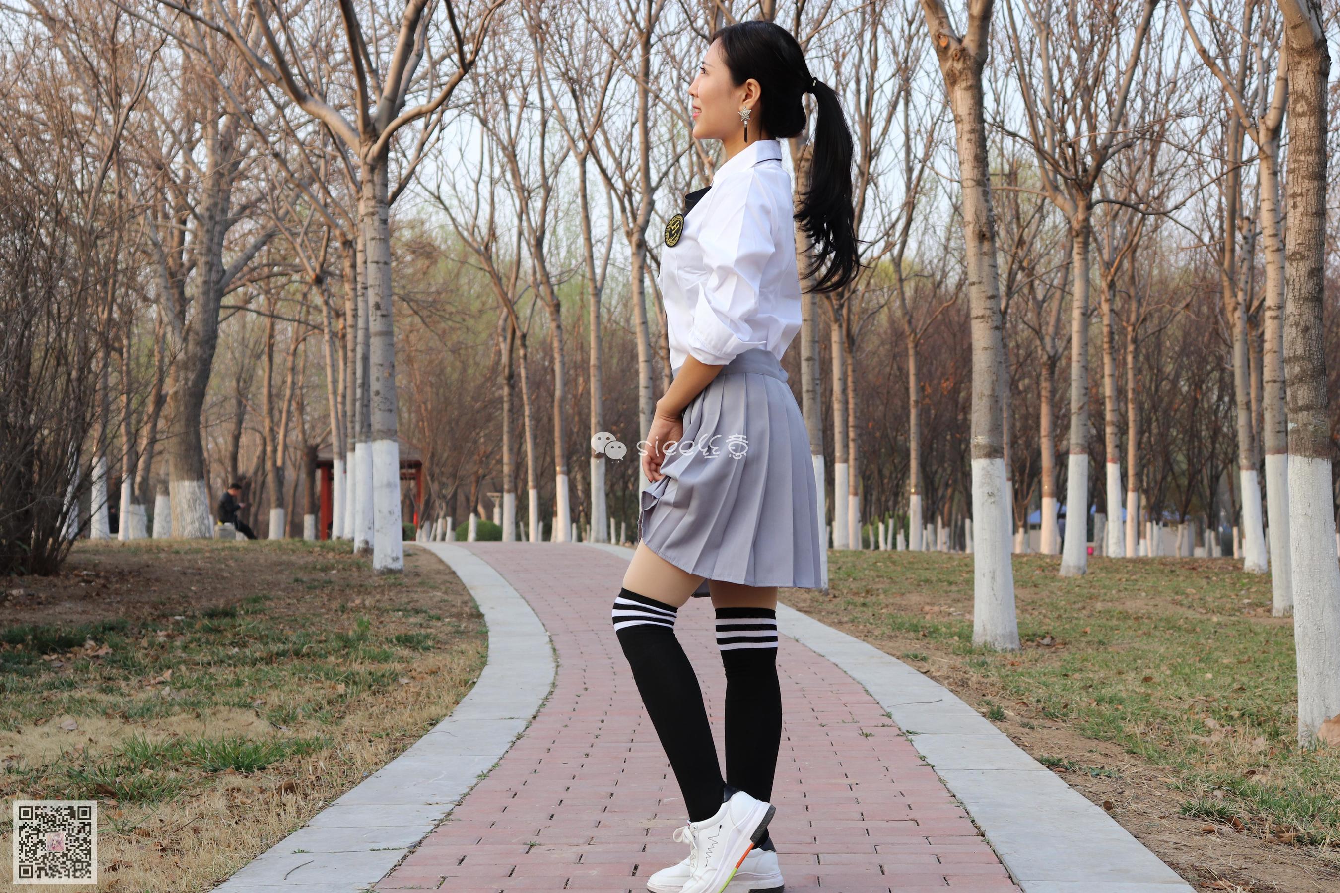 [丝意SIEE] No.060 安安《学生长筒袜》