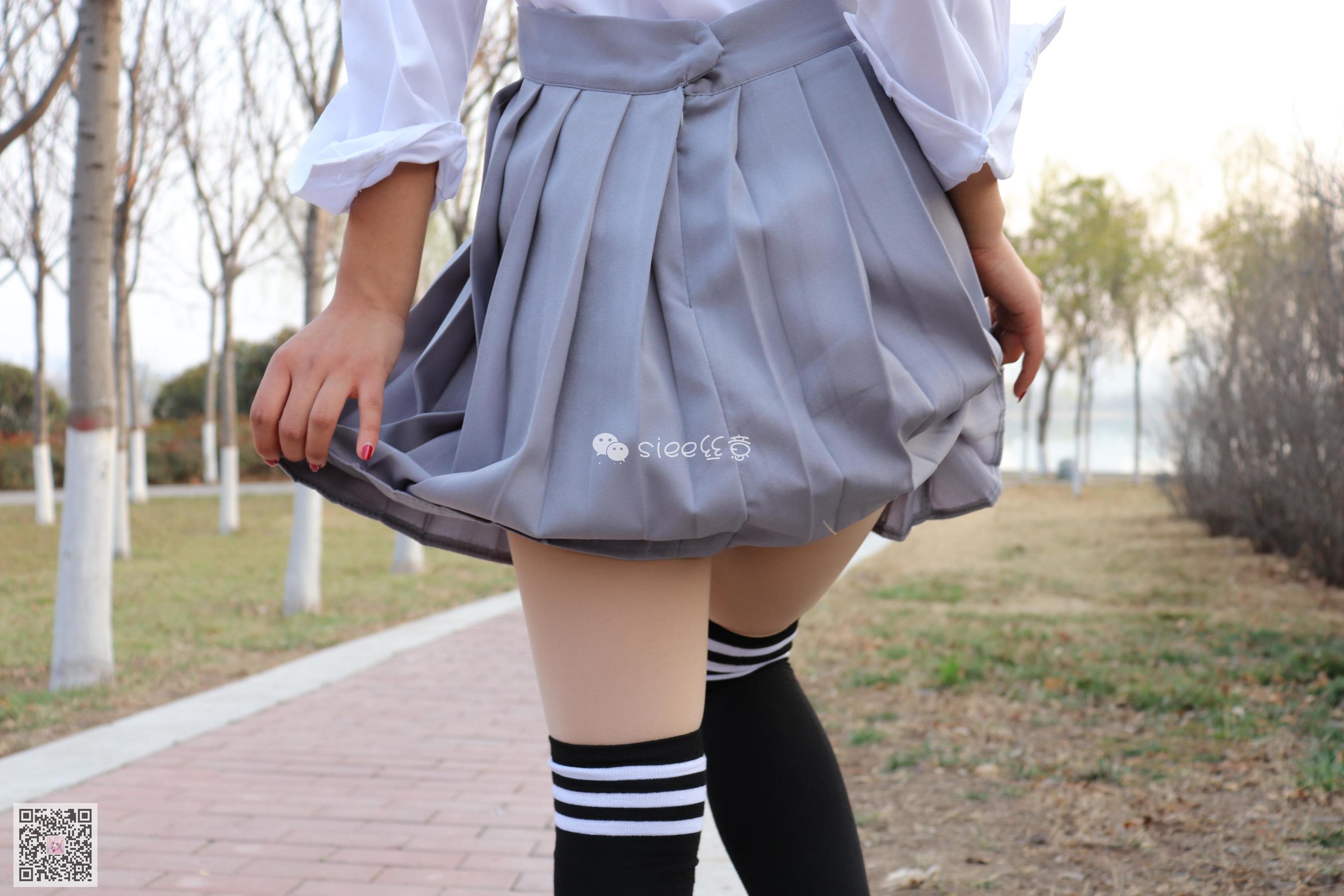 [丝意SIEE] No.060 安安《学生长筒袜》
