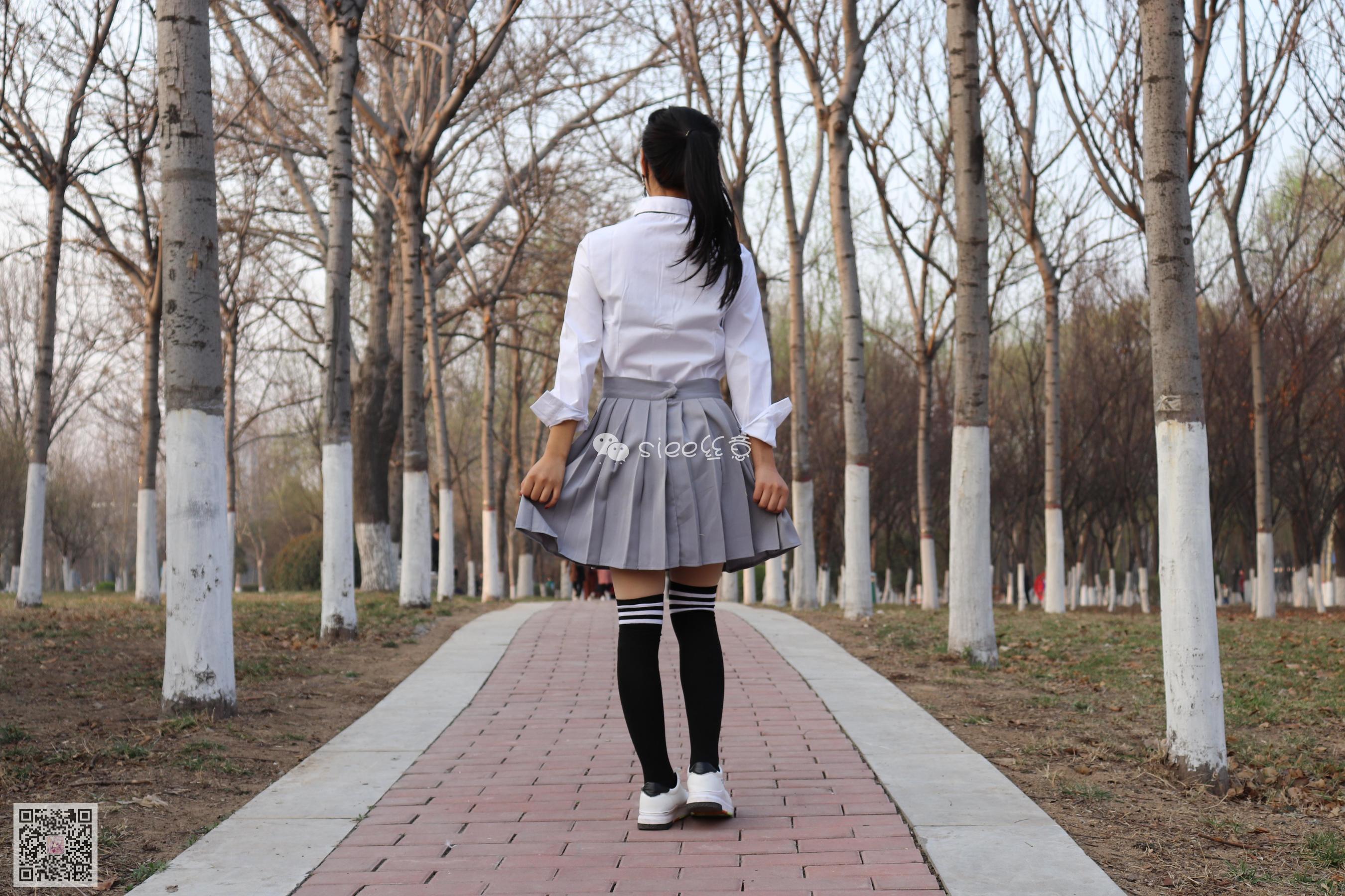 [丝意SIEE] No.060 安安《学生长筒袜》