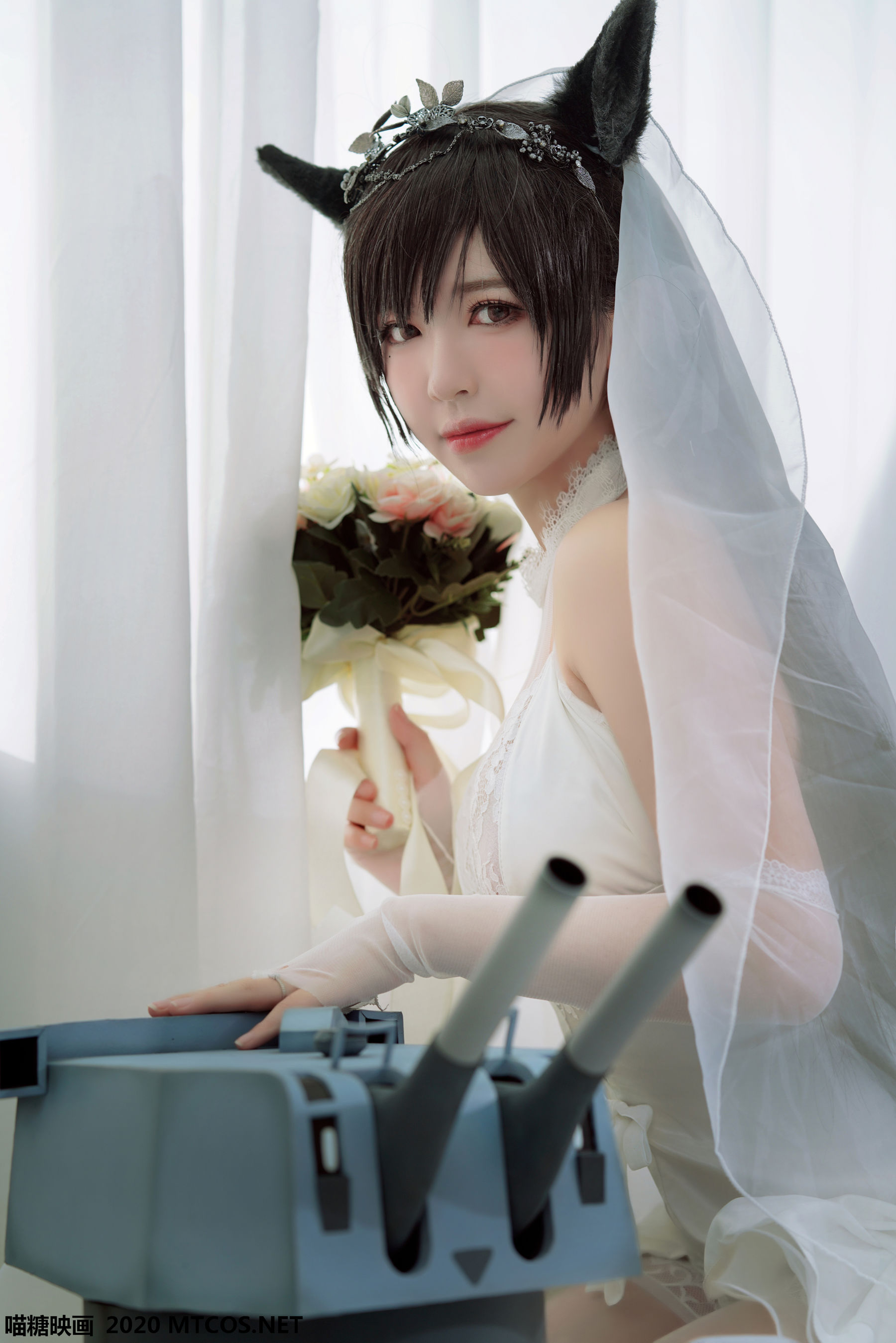 [喵糖映画] VOL.115  半半子《婚纱爱宕》