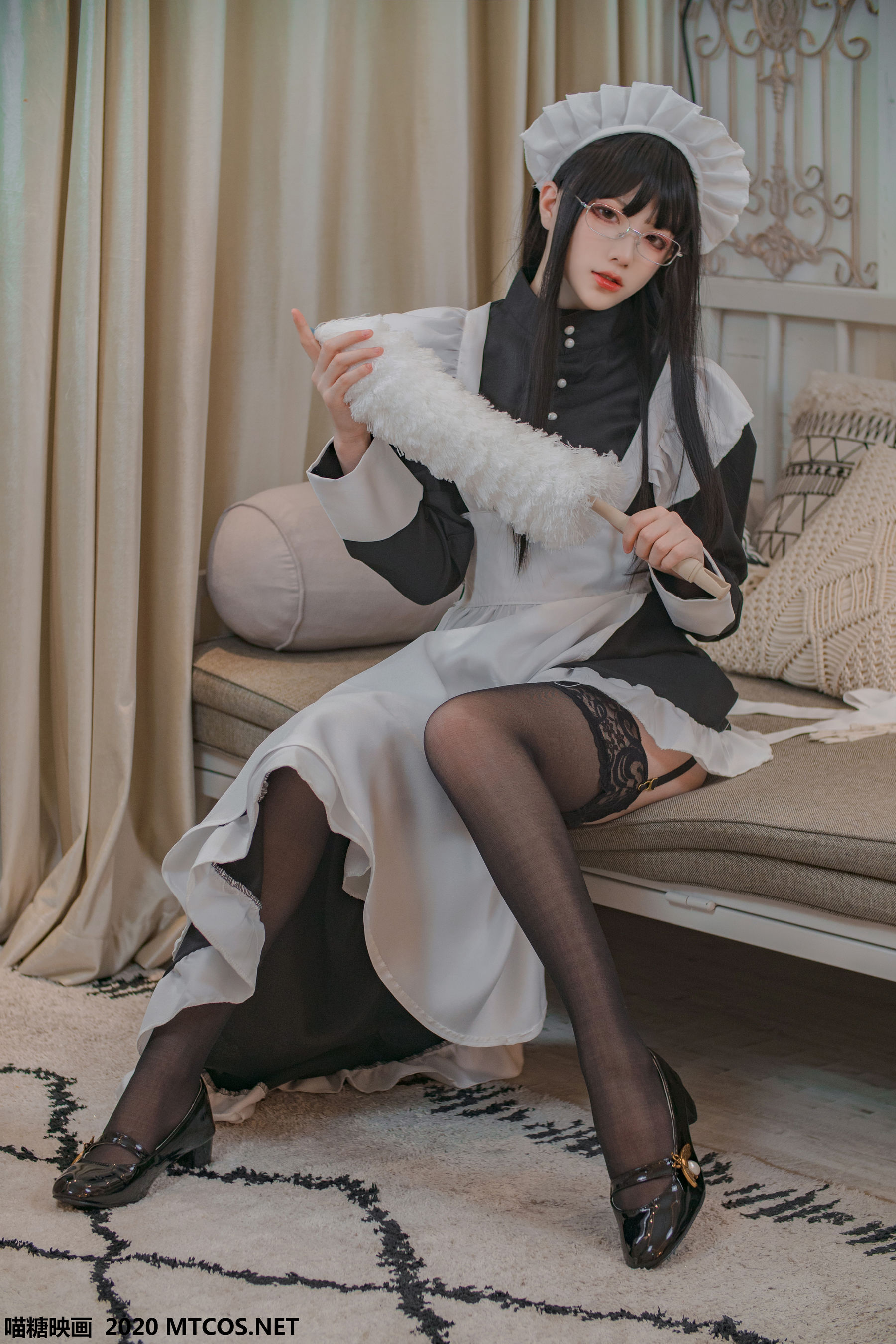 [喵糖映画] VOL.120  起司块wii《女仆眼镜娘》