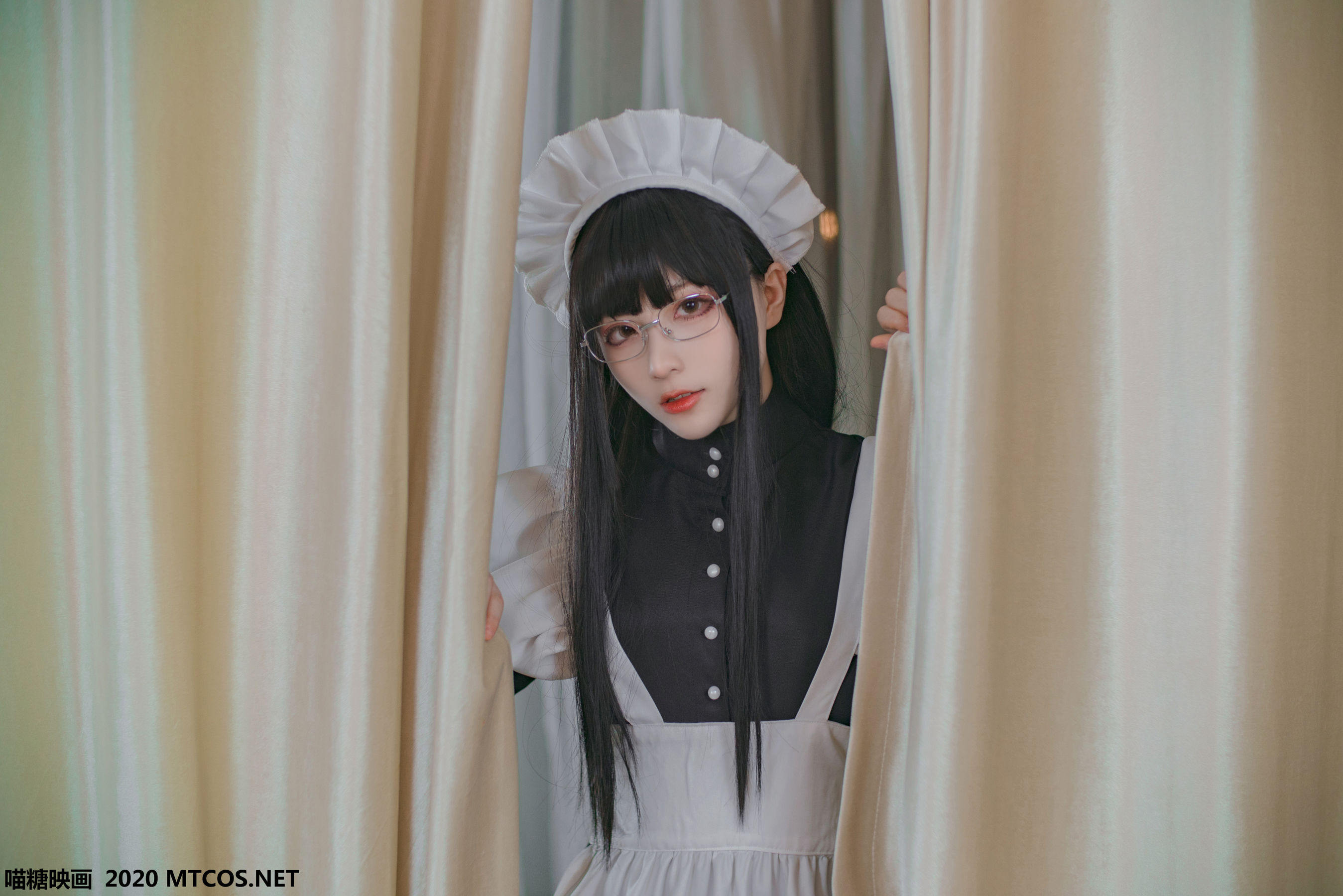 [喵糖映画] VOL.120  起司块wii《女仆眼镜娘》