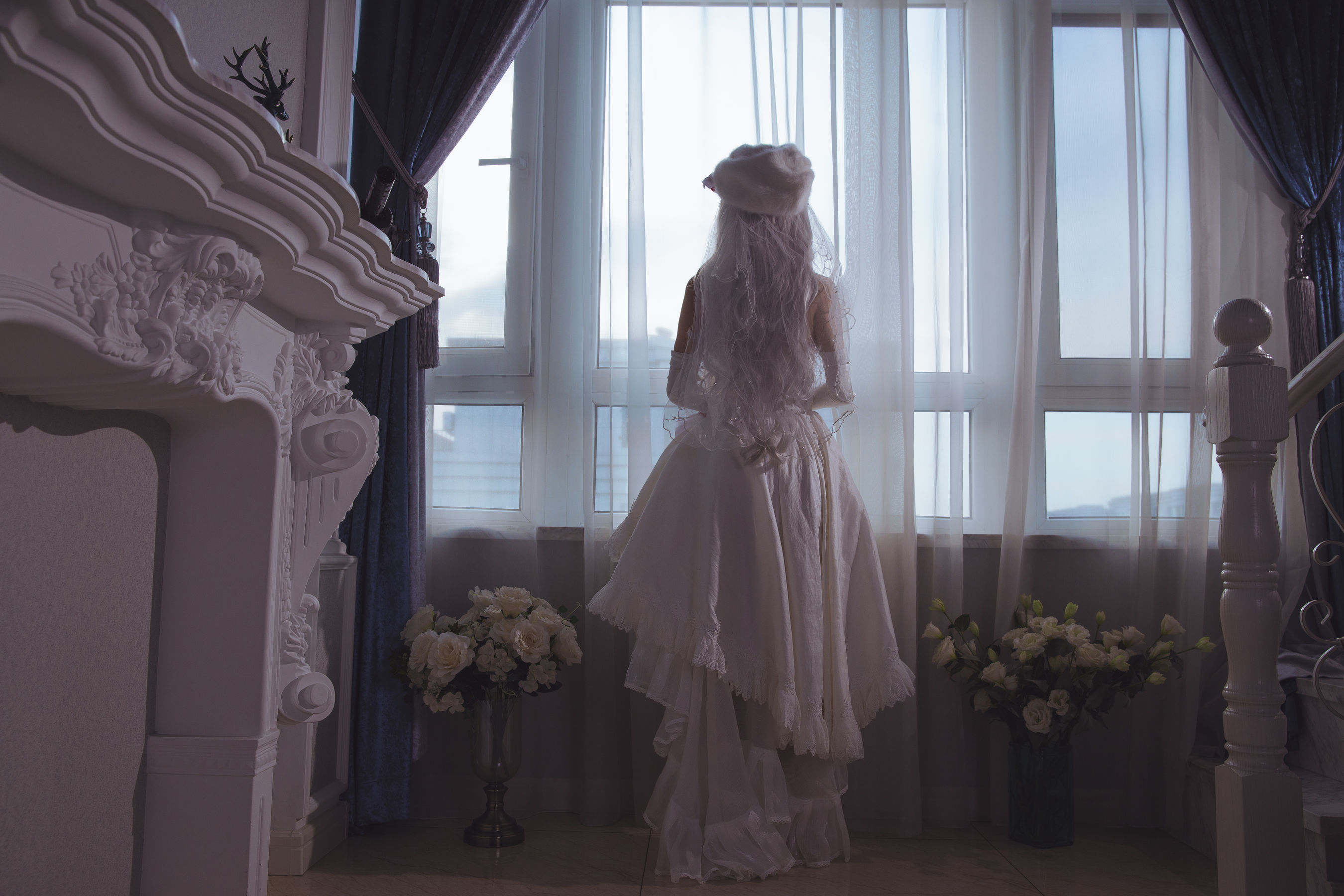 [喵糖映画] VOL.123  日奈娇《花嫁cos》