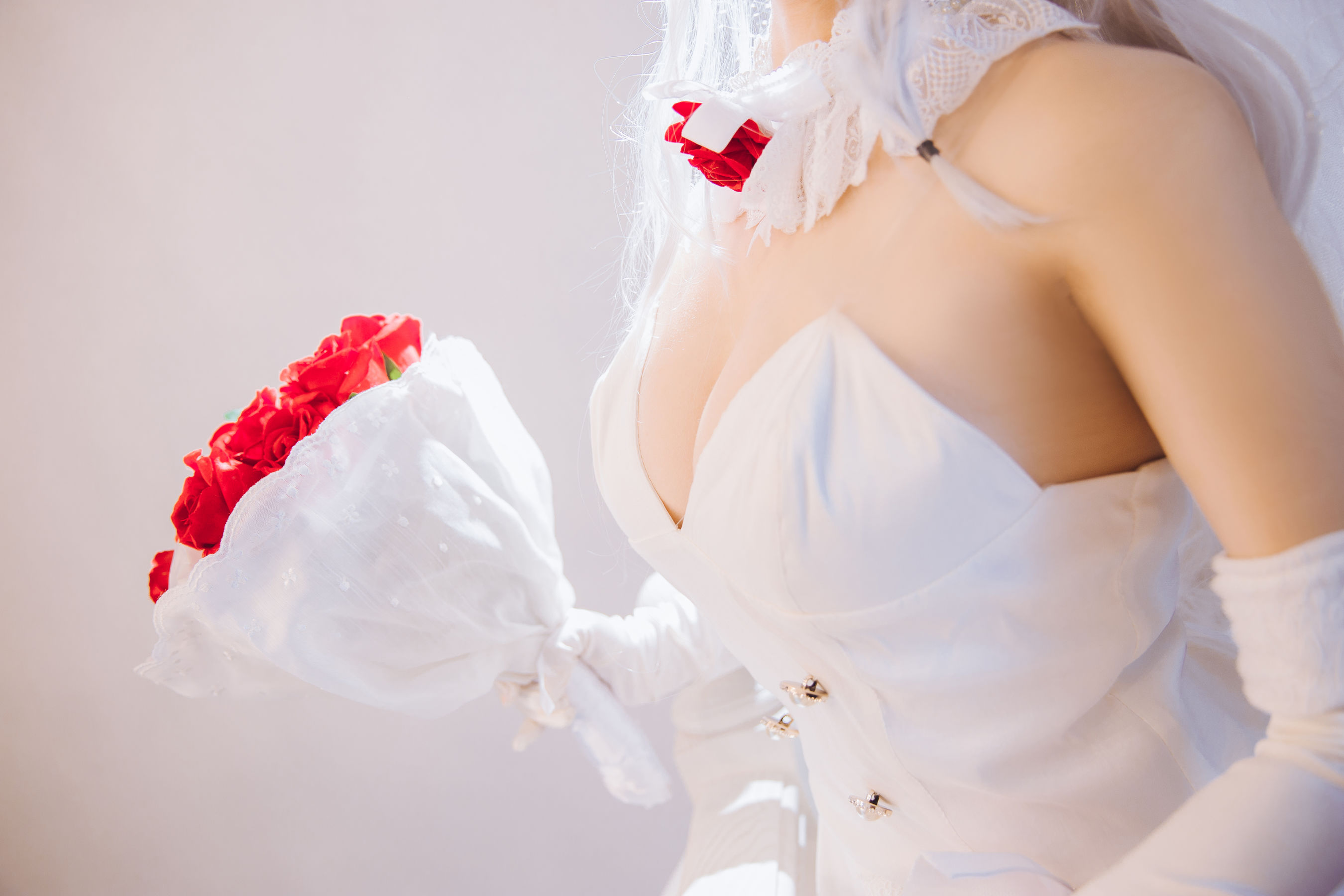 [喵糖映画] VOL.123  日奈娇《花嫁cos》
