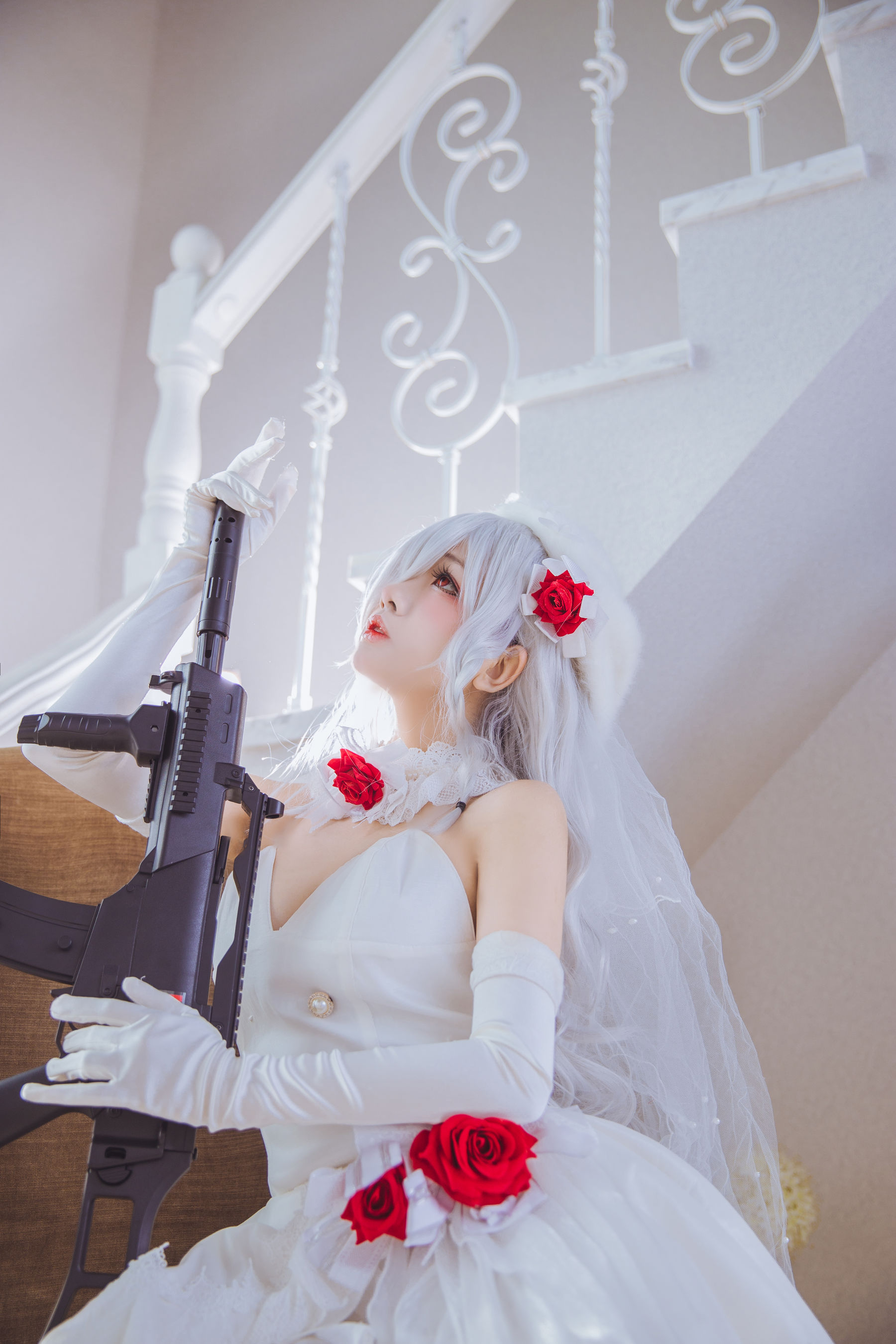 [喵糖映画] VOL.123  日奈娇《花嫁cos》
