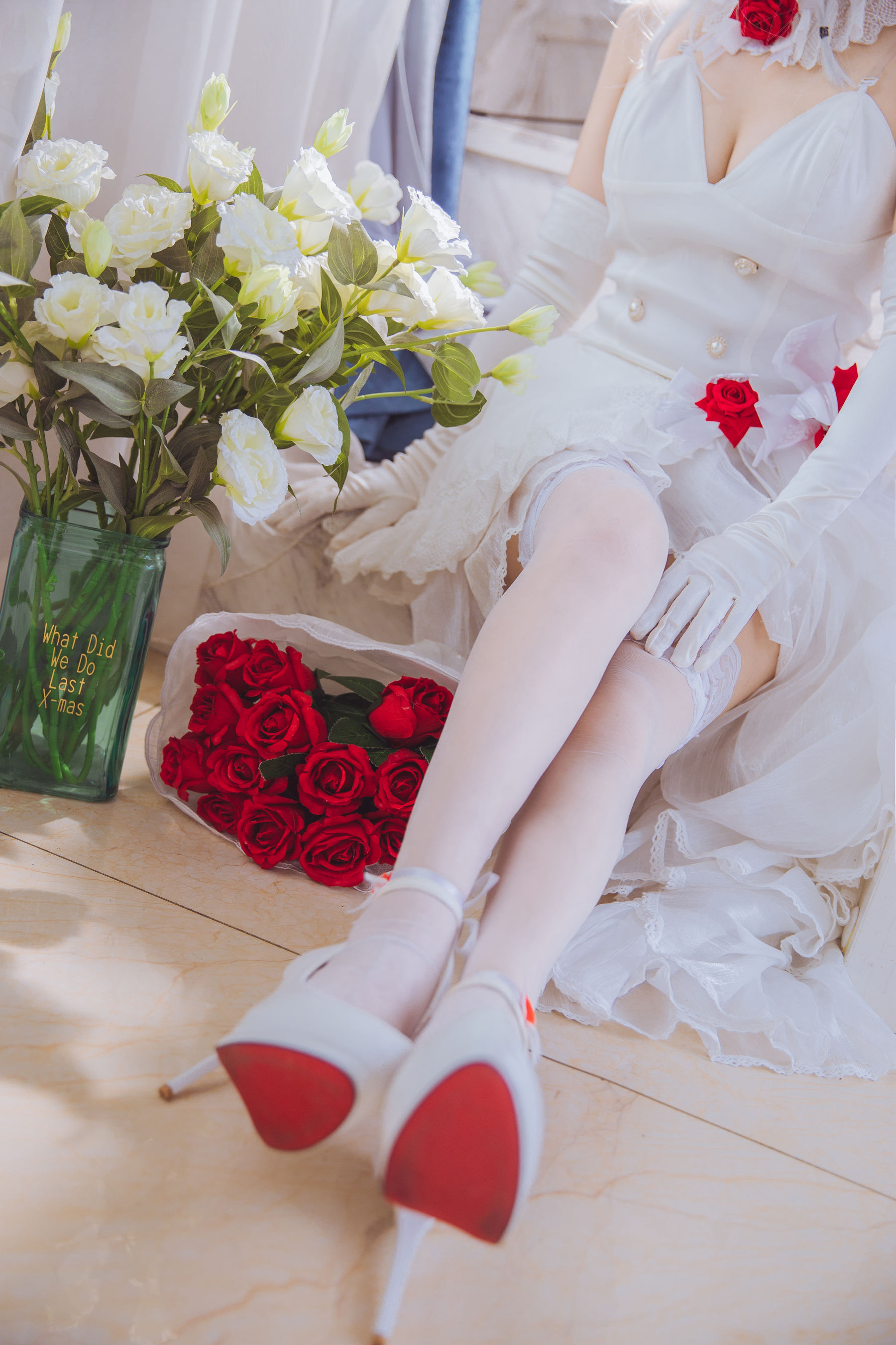 [喵糖映画] VOL.123  日奈娇《花嫁cos》
