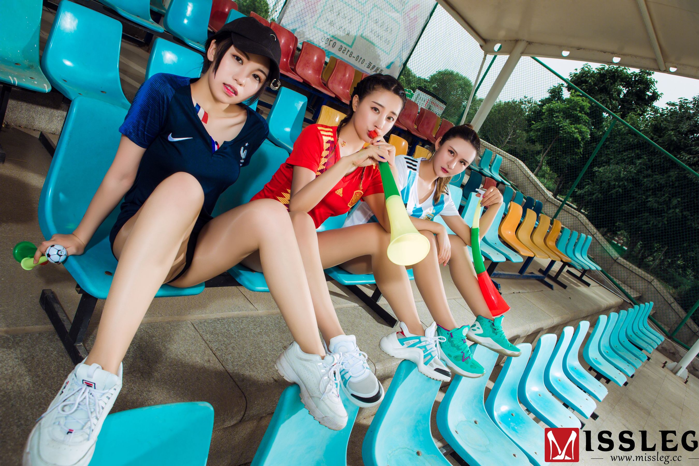 [蜜丝MISSLEG] V022 尹菲&关木春&筱慧 《世界杯4》