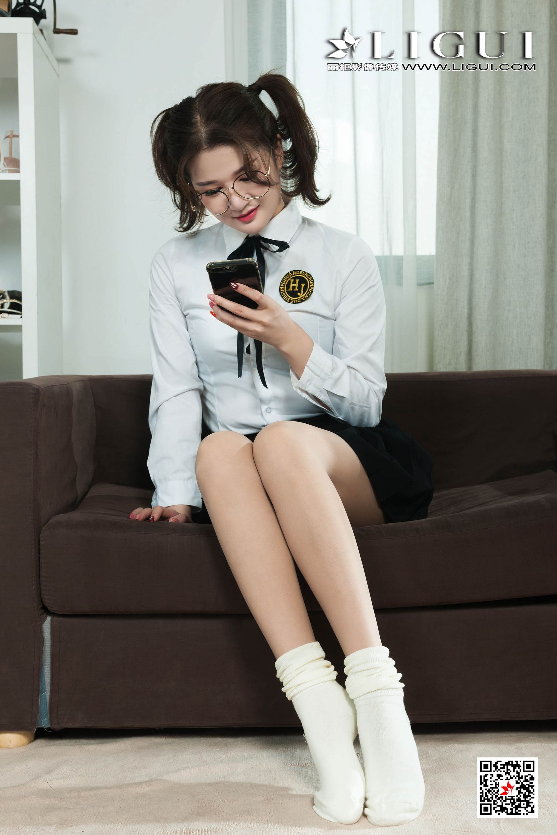 [丽柜Ligui] 网络丽人 Model 然然&文芮