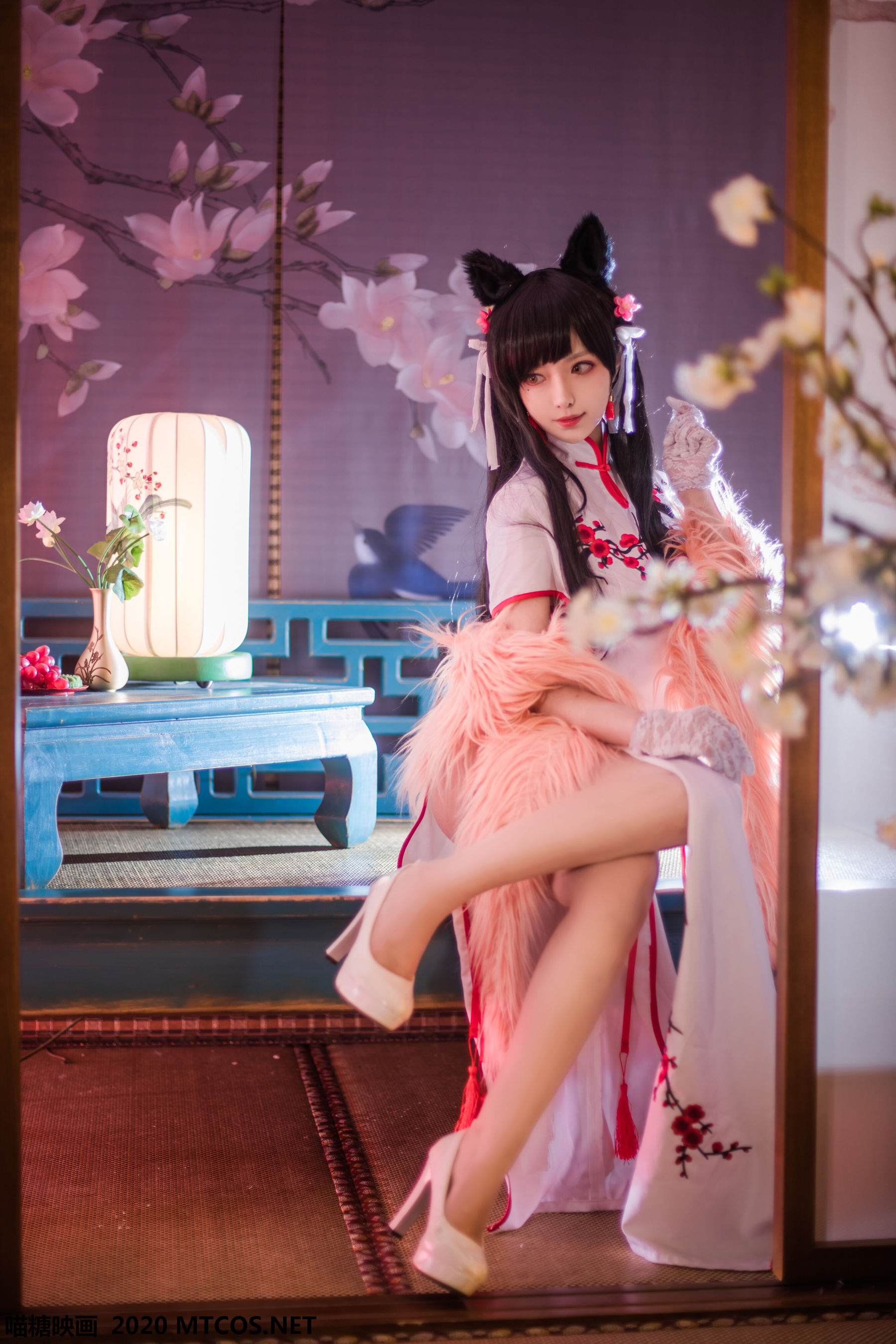 [喵糖映画] HML.010 小鹿鹿  爱宕旗袍