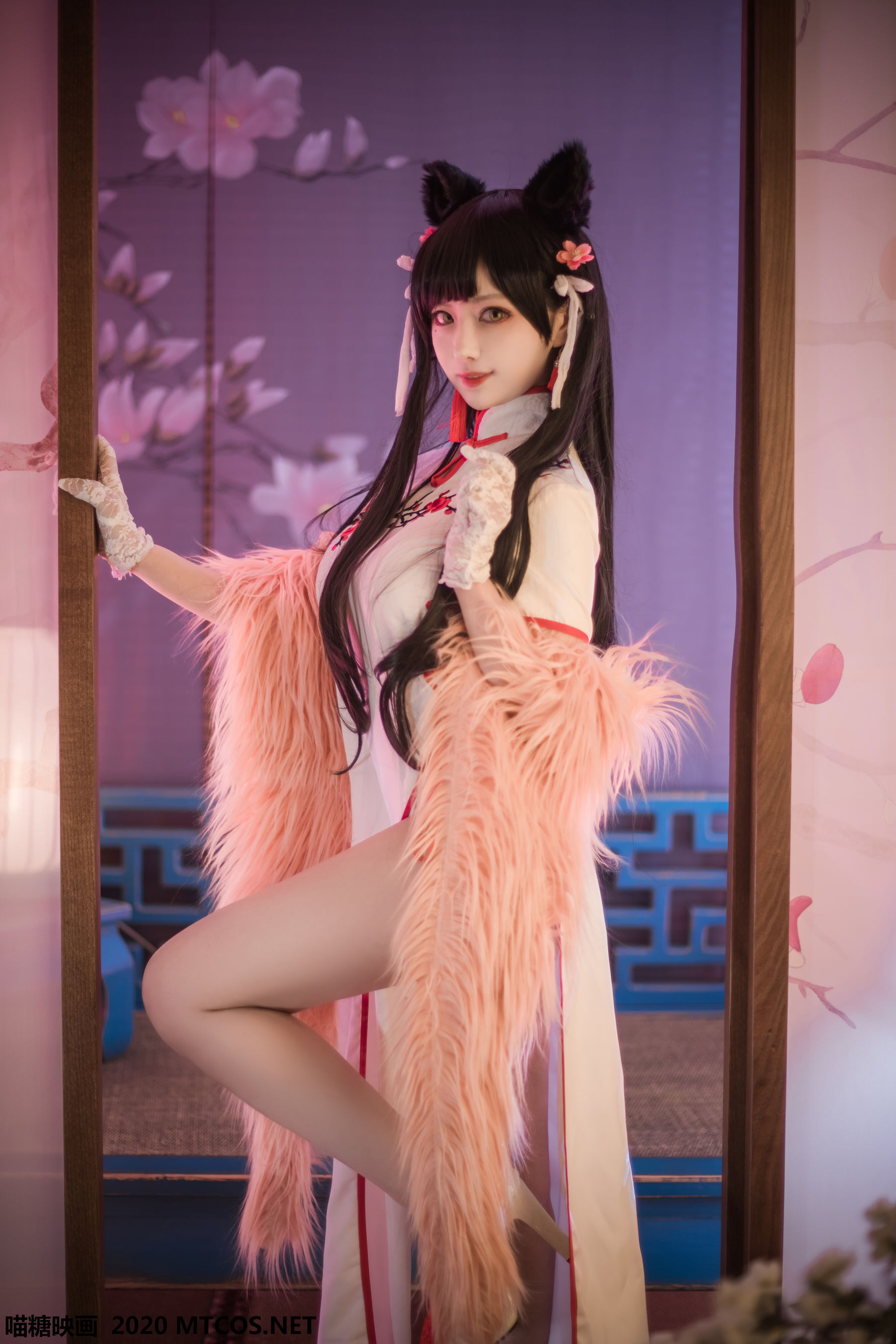 [喵糖映画] HML.010 小鹿鹿  爱宕旗袍