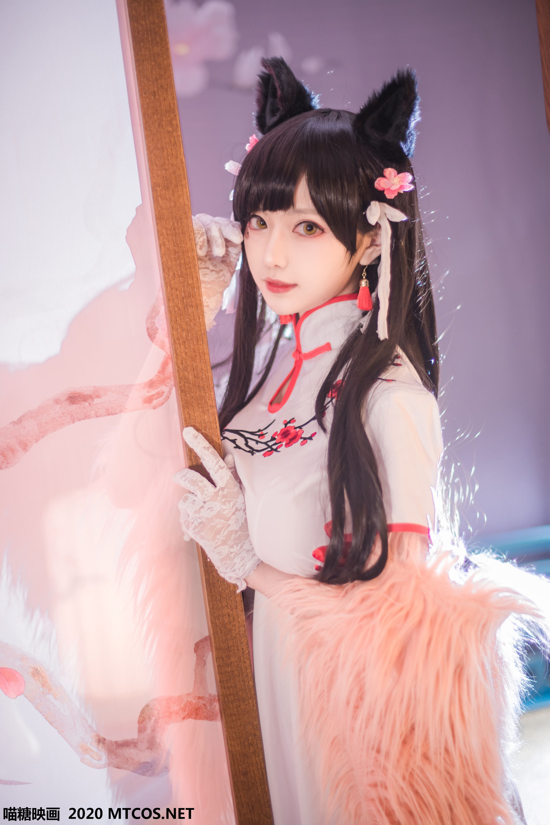 [喵糖映画] HML.010 小鹿鹿  爱宕旗袍
