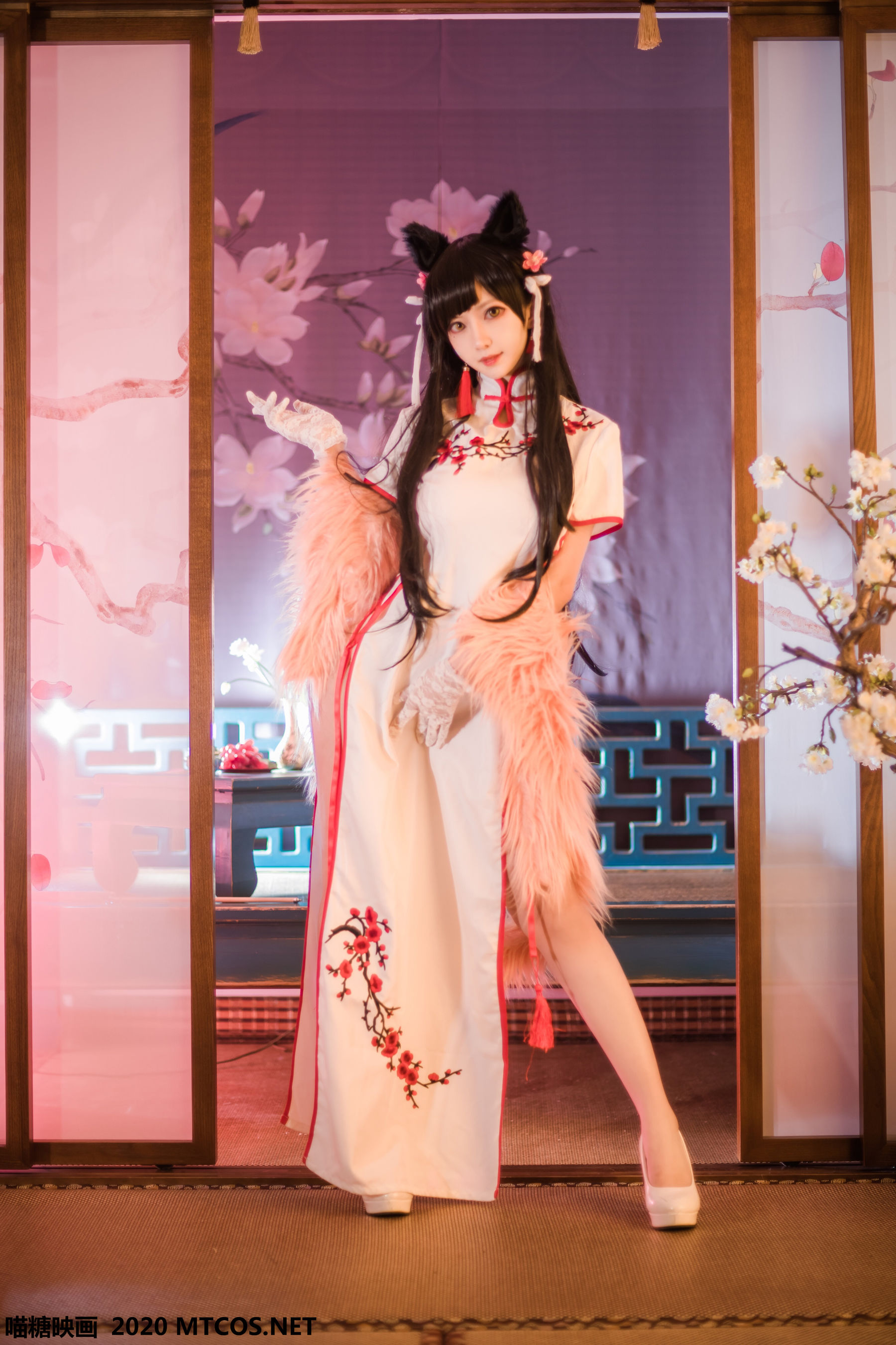 [喵糖映画] HML.010 小鹿鹿  爱宕旗袍