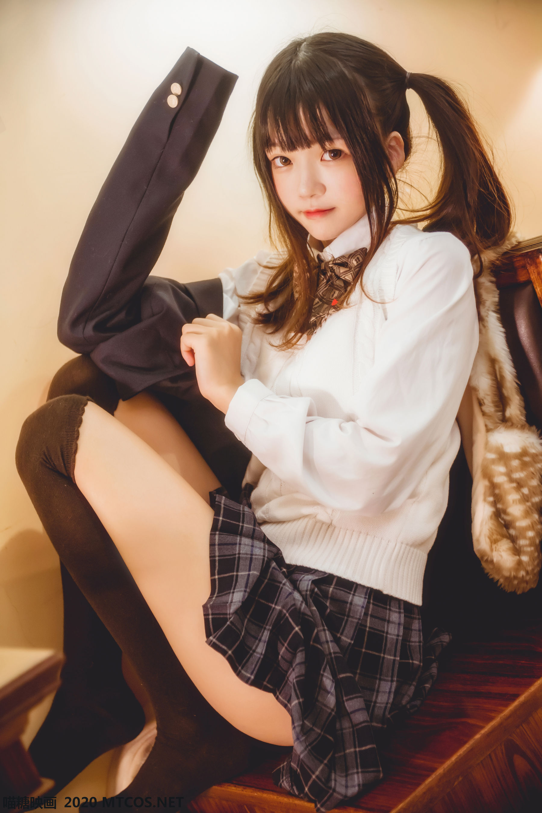 [喵糖映画] JKL.004 桜桃喵 学妹JK制服