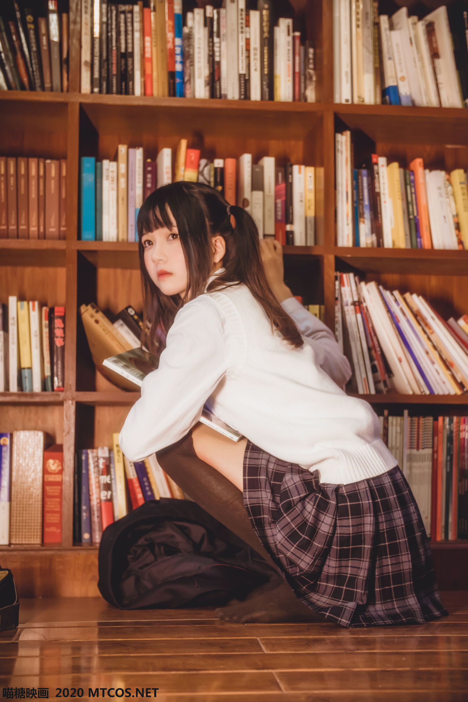 [喵糖映画] JKL.004 桜桃喵 学妹JK制服