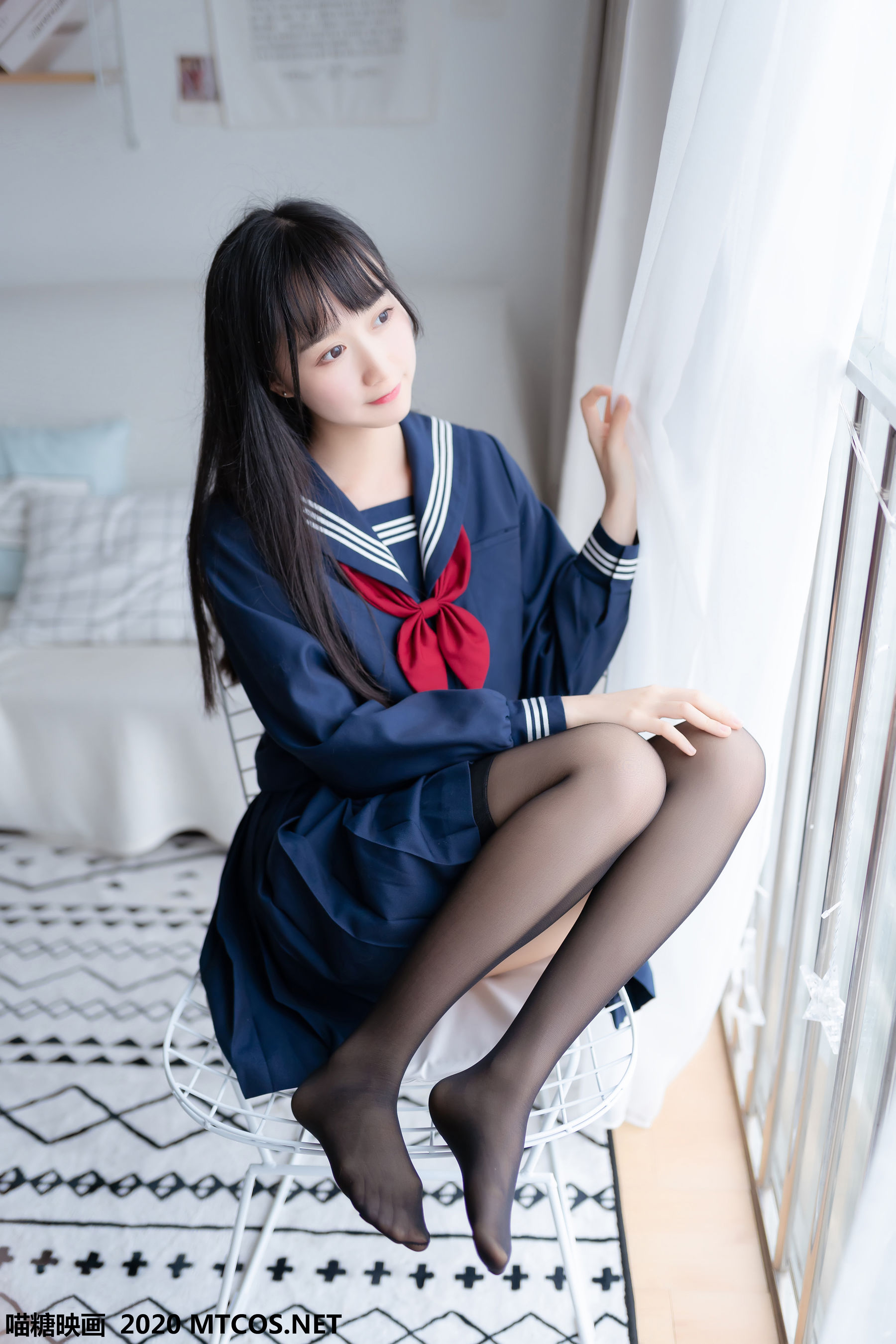 [喵糖映画] JKL.005 木绵绵 水手JK制服