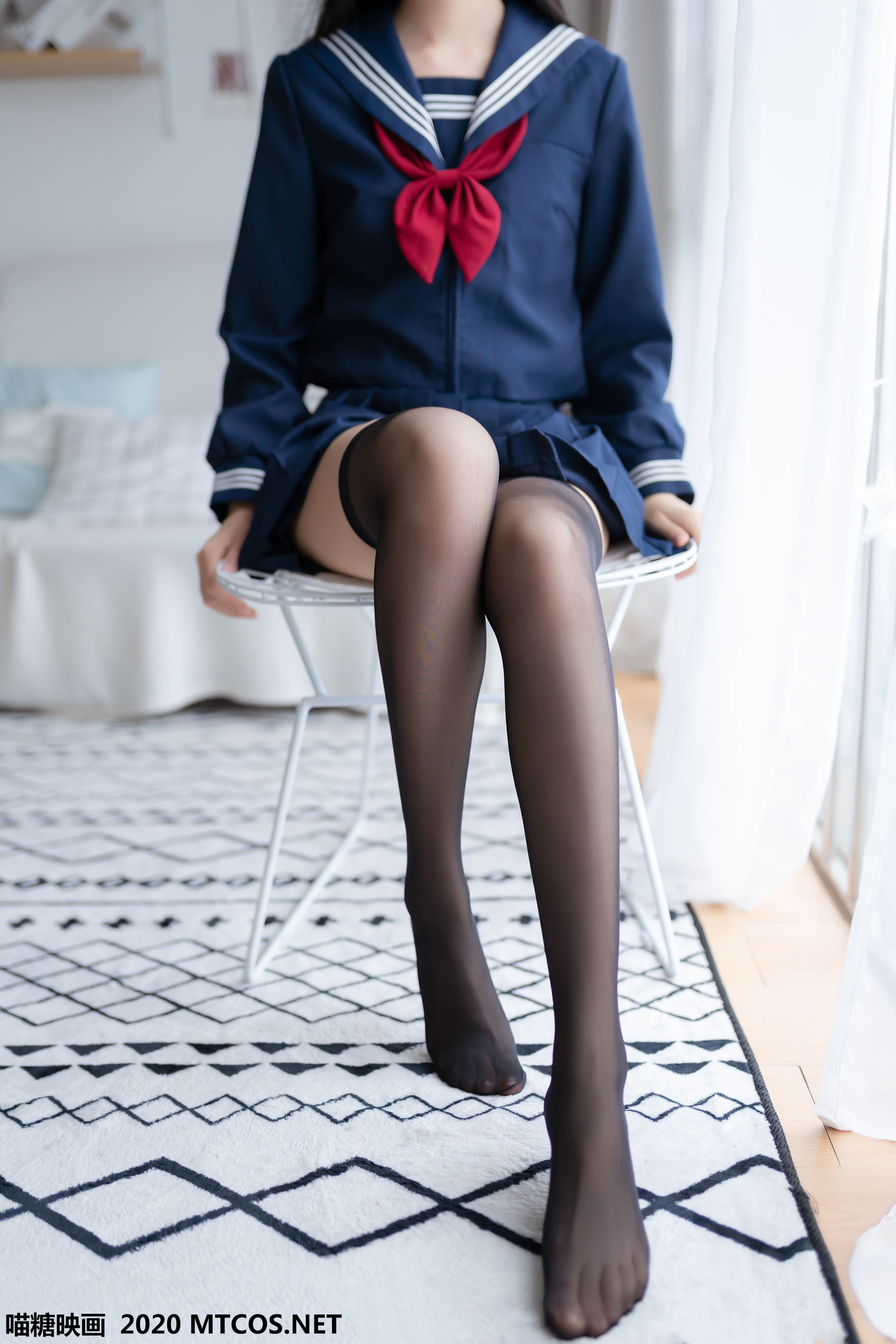 [喵糖映画] JKL.005 木绵绵 水手JK制服