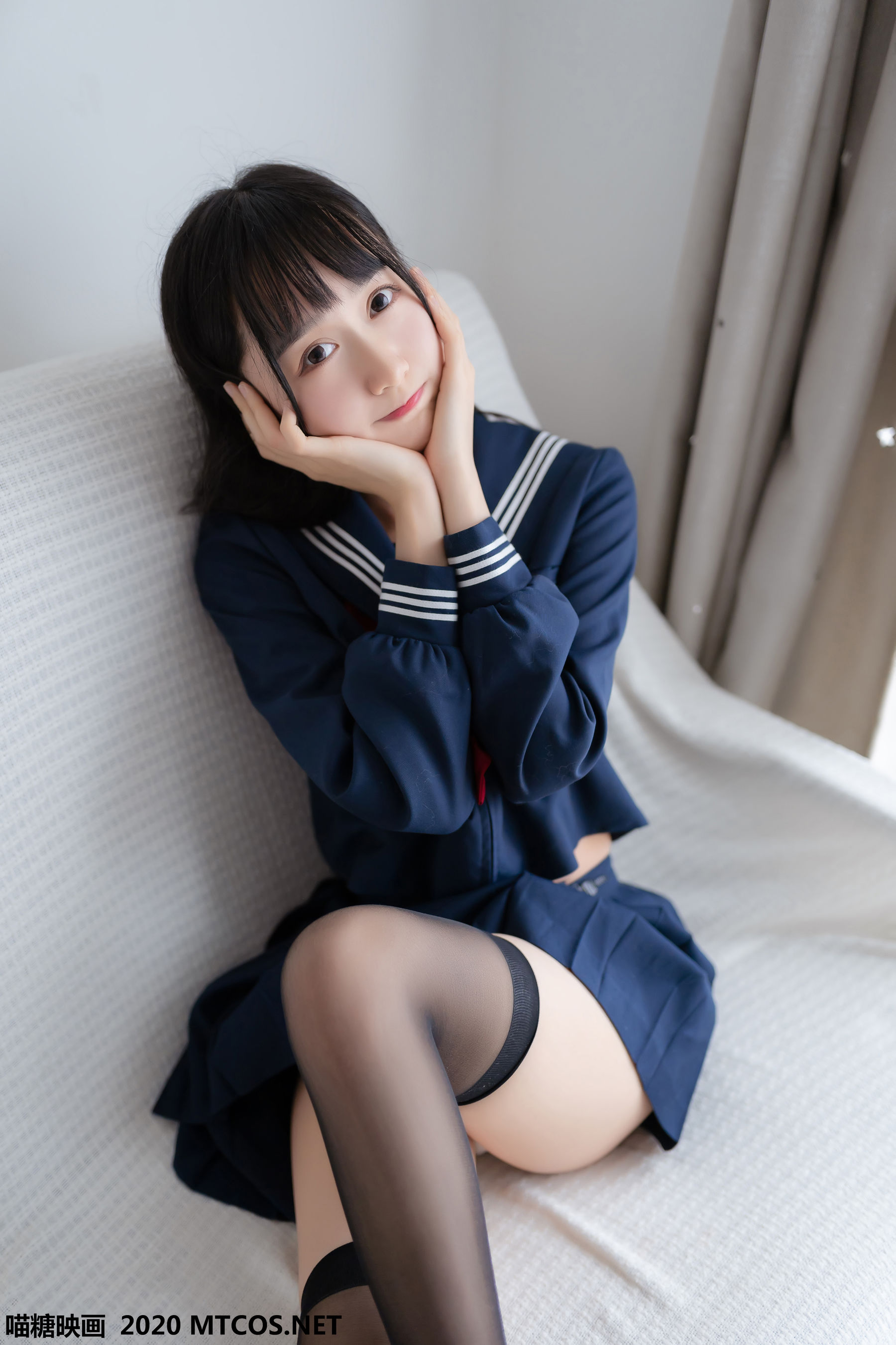 [喵糖映画] JKL.005 木绵绵 水手JK制服