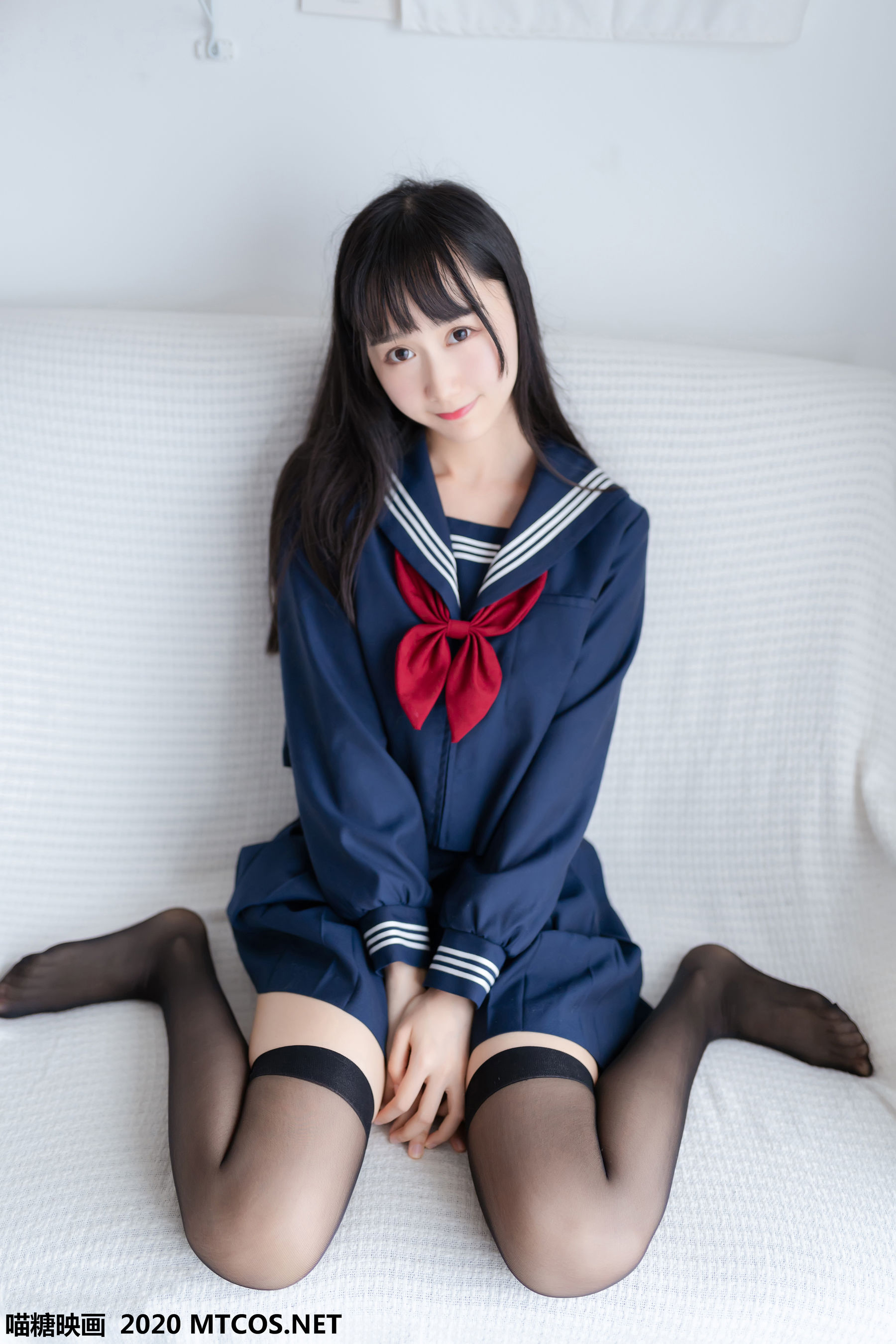 [喵糖映画] JKL.005 木绵绵 水手JK制服