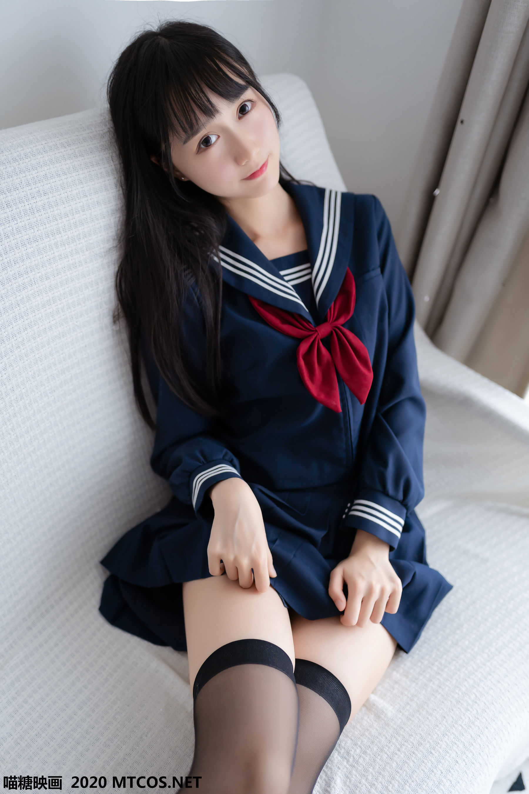 [喵糖映画] JKL.005 木绵绵 水手JK制服