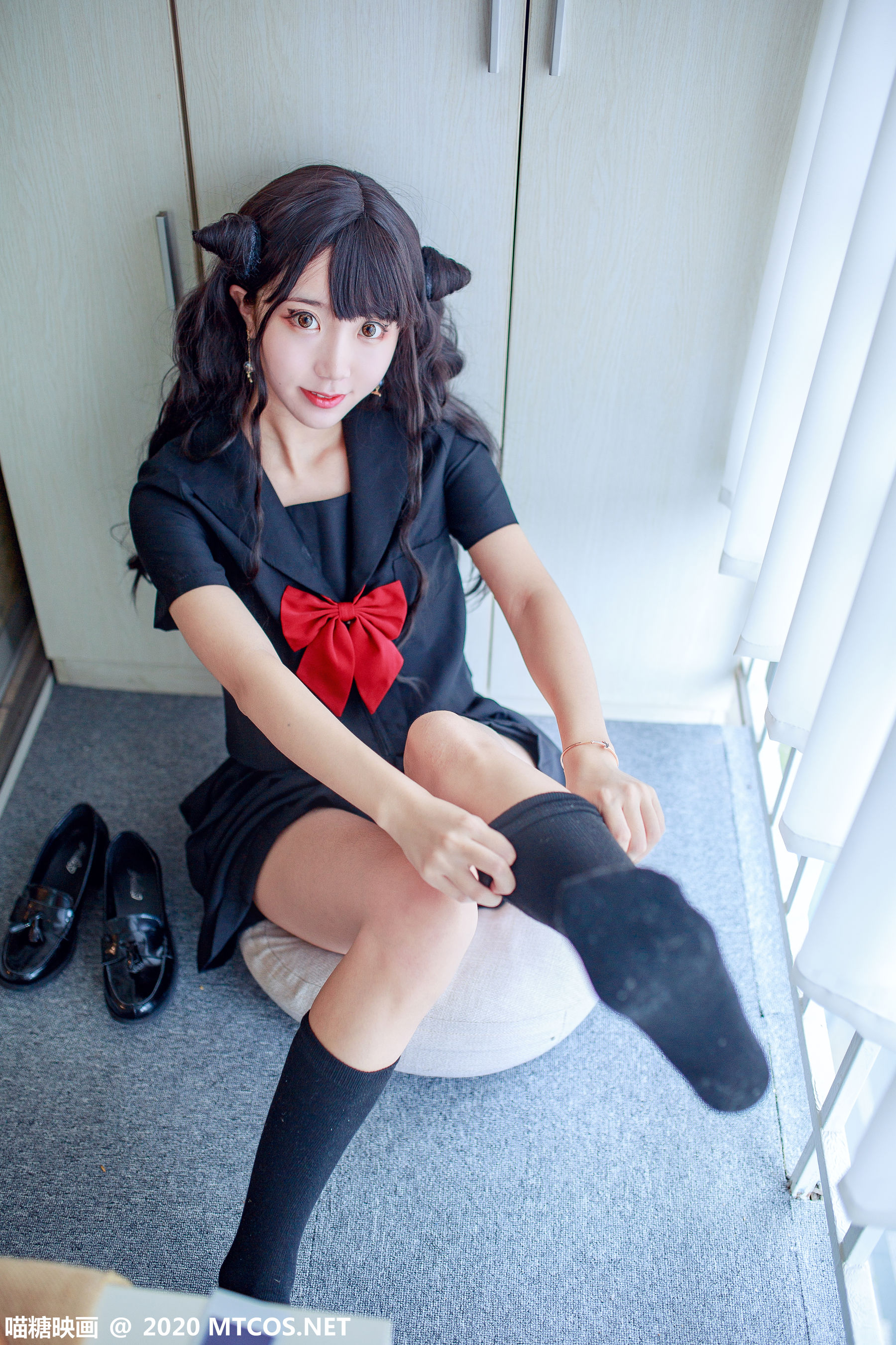[喵糖映画] JKL.007 黑川 恶魔JK制服