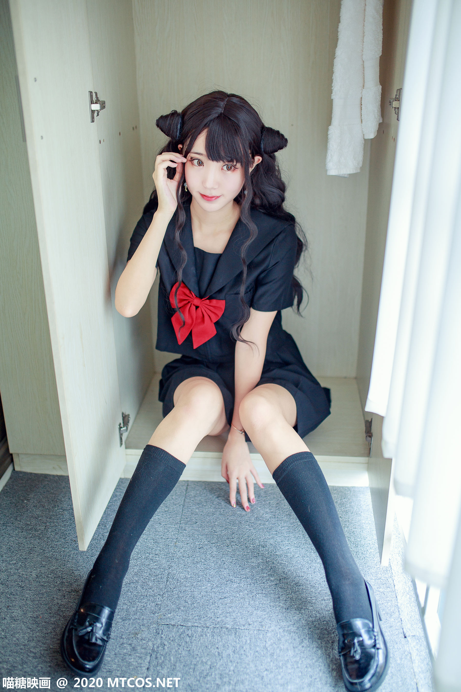 [喵糖映画] JKL.007 黑川 恶魔JK制服