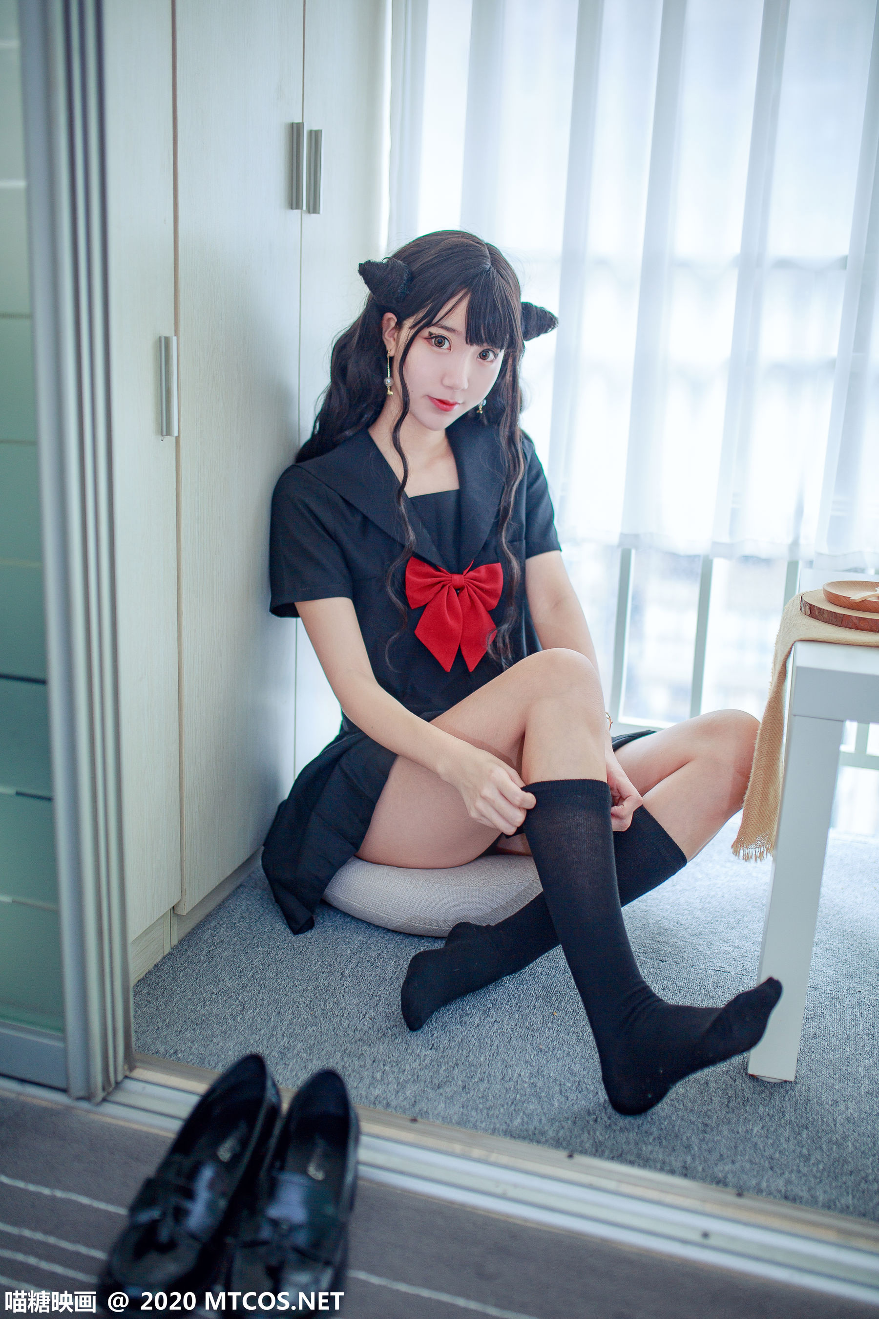 [喵糖映画] JKL.007 黑川 恶魔JK制服