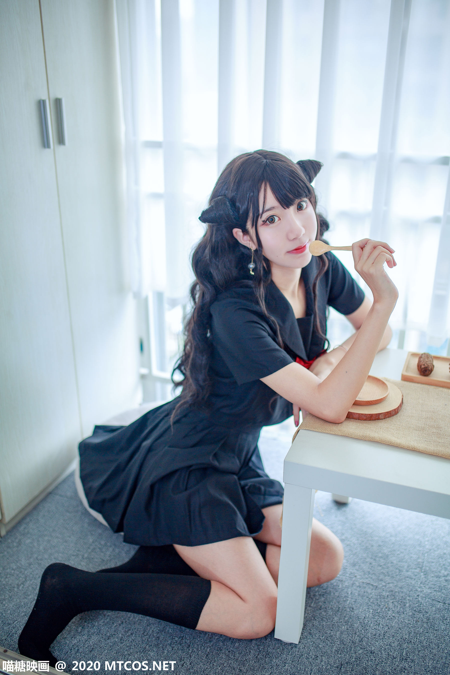 [喵糖映画] JKL.007 黑川 恶魔JK制服