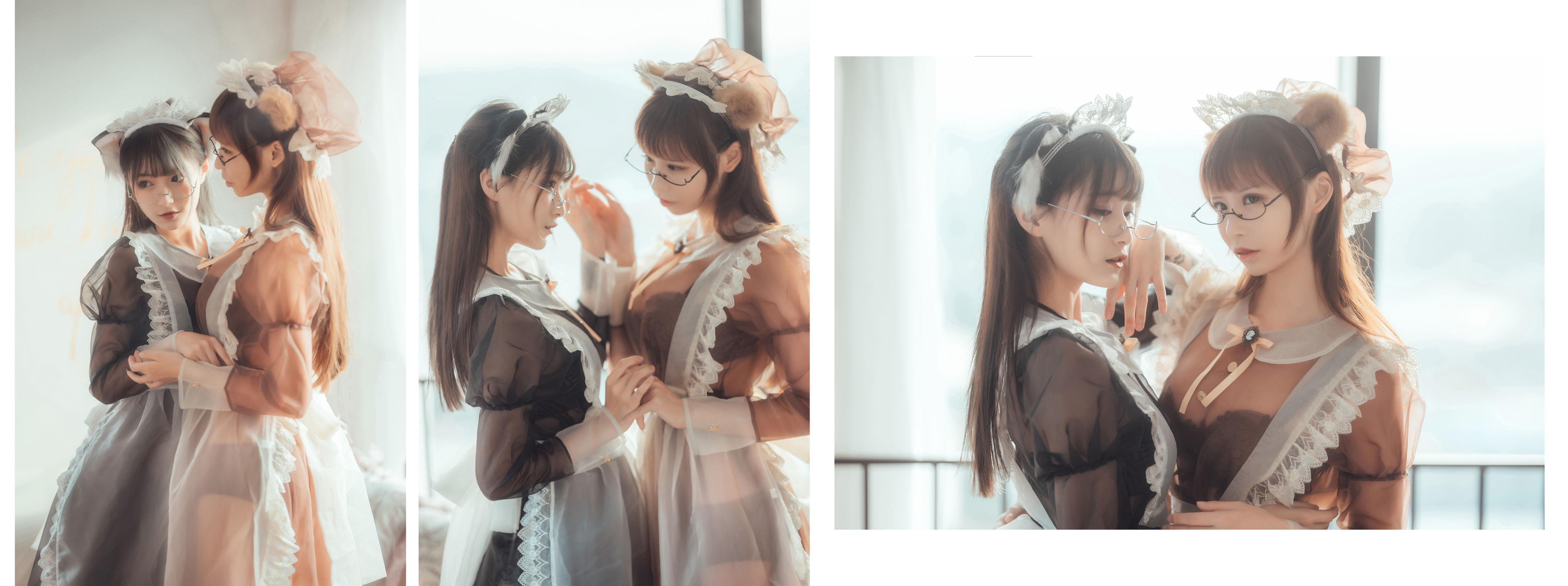 [喵糖映画] VOL.146 铁板烧鬼舞+爱老师_PhD+奶文 三人女仆