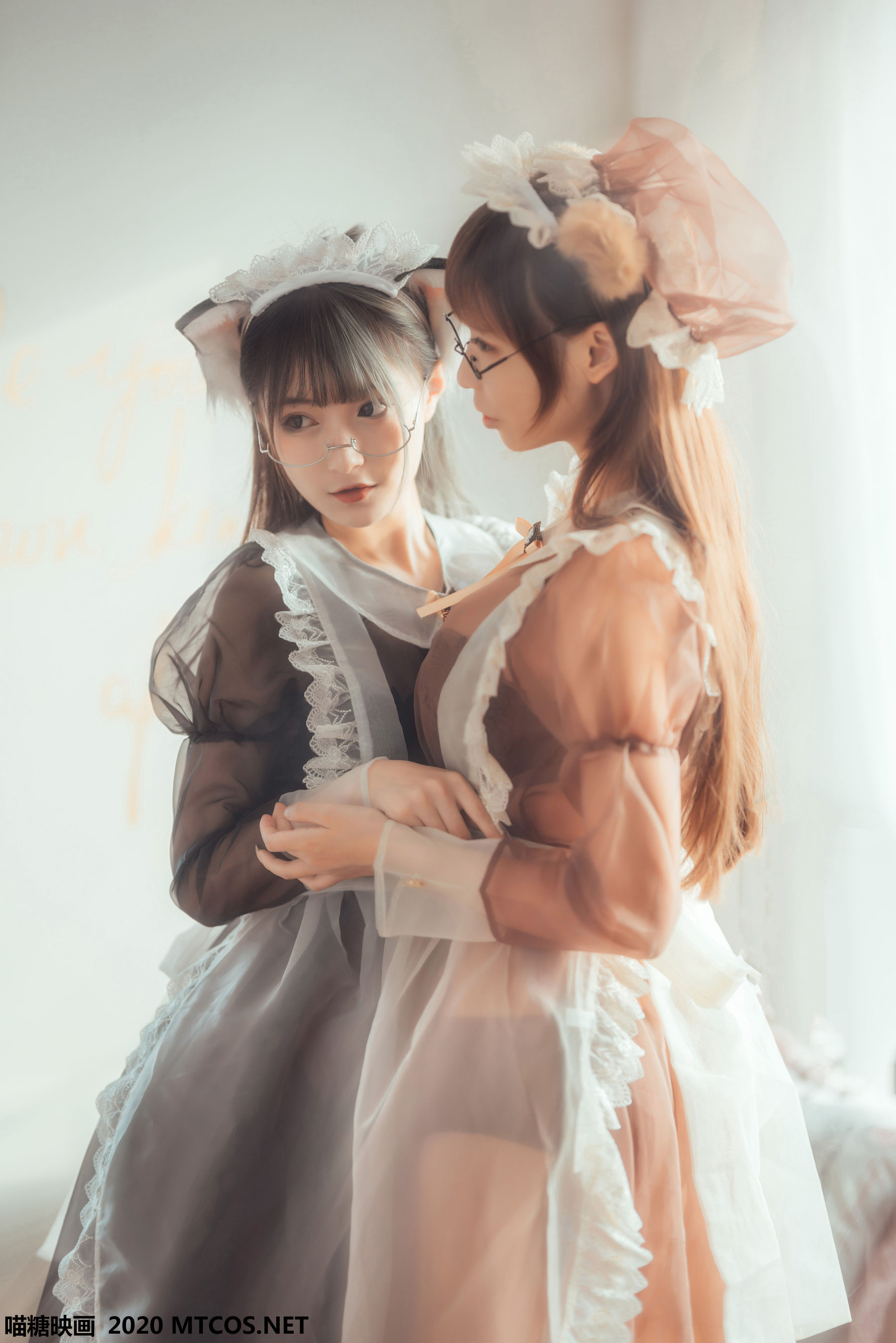 [喵糖映画] VOL.146 铁板烧鬼舞+爱老师_PhD+奶文 三人女仆
