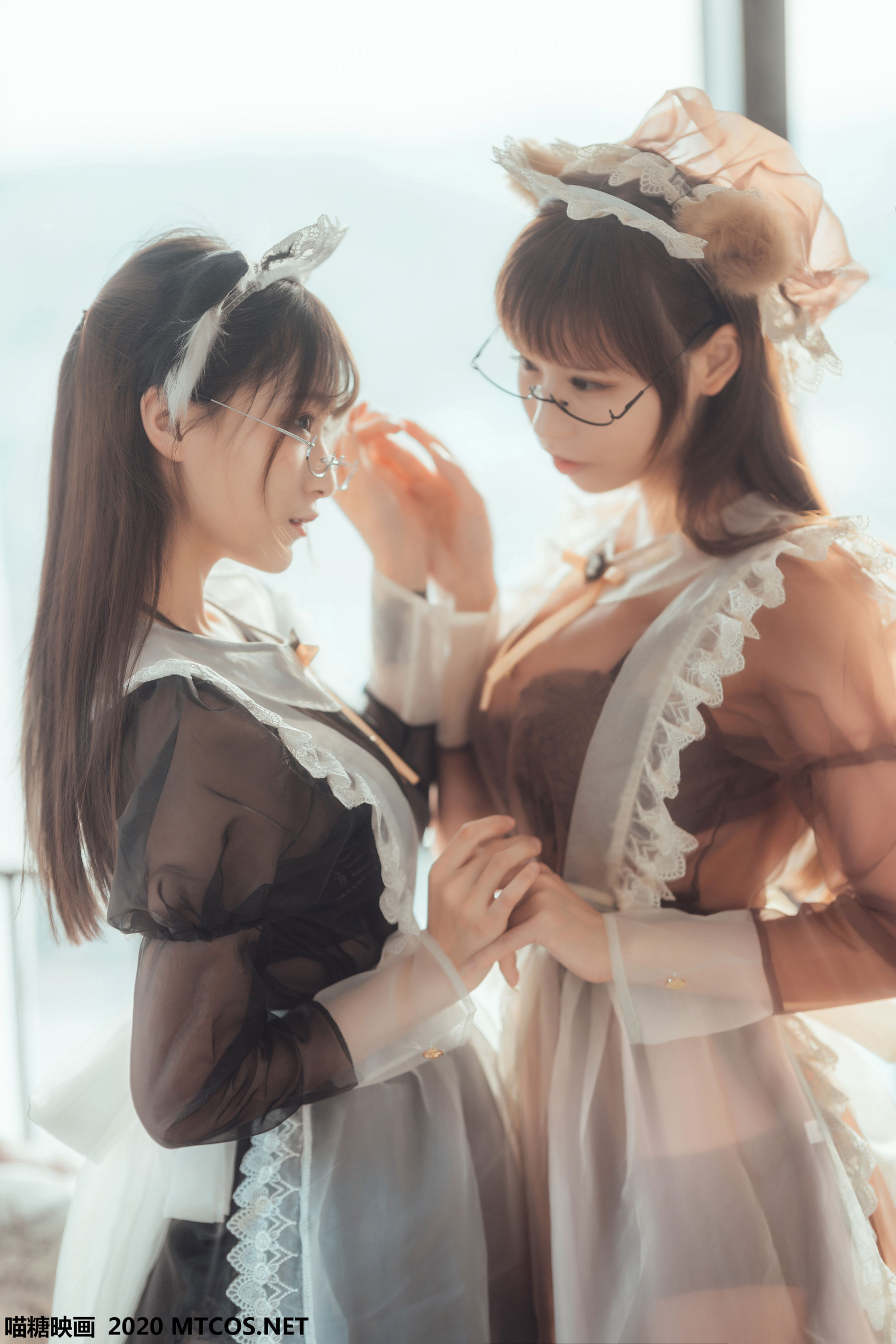 [喵糖映画] VOL.146 铁板烧鬼舞+爱老师_PhD+奶文 三人女仆