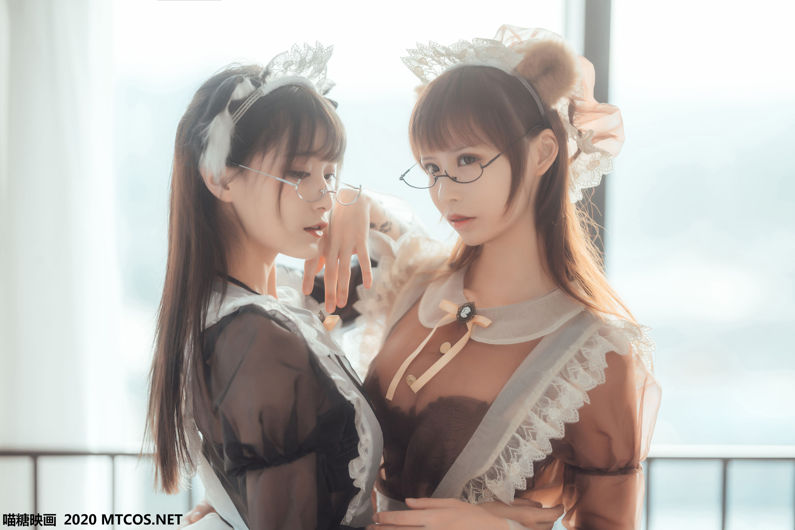 [喵糖映画] VOL.146 铁板烧鬼舞+爱老师_PhD+奶文 三人女仆