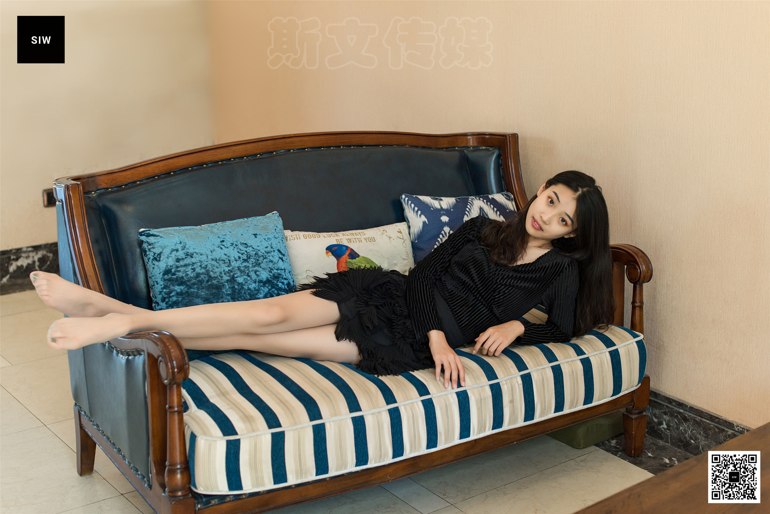 [斯文传媒SIW]  蓉儿 仙女黑裙
