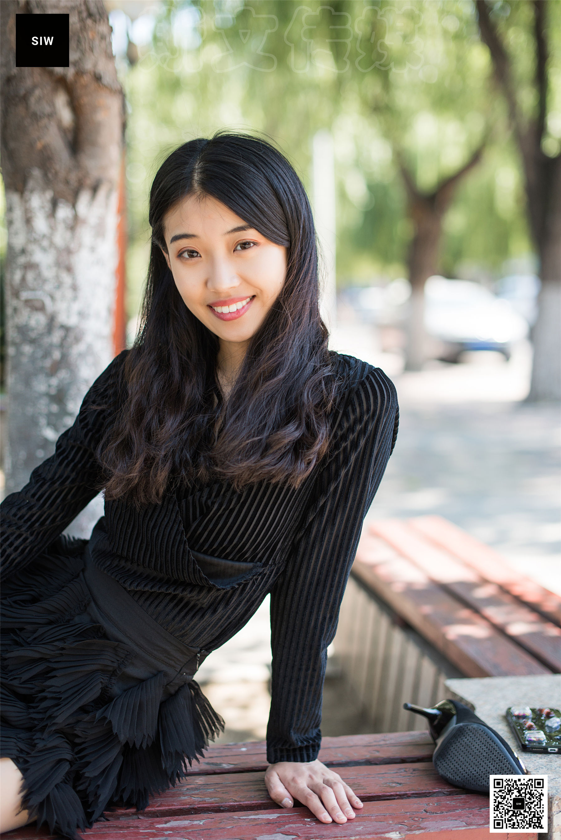 [斯文传媒SIW]  蓉儿 仙女黑裙