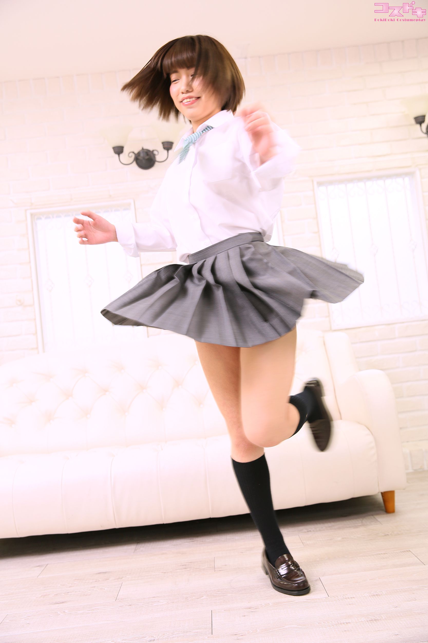 [Cosdoki] Miko Sakamoto 坂元みこ sakamotomiko_pic_seifuku1+2