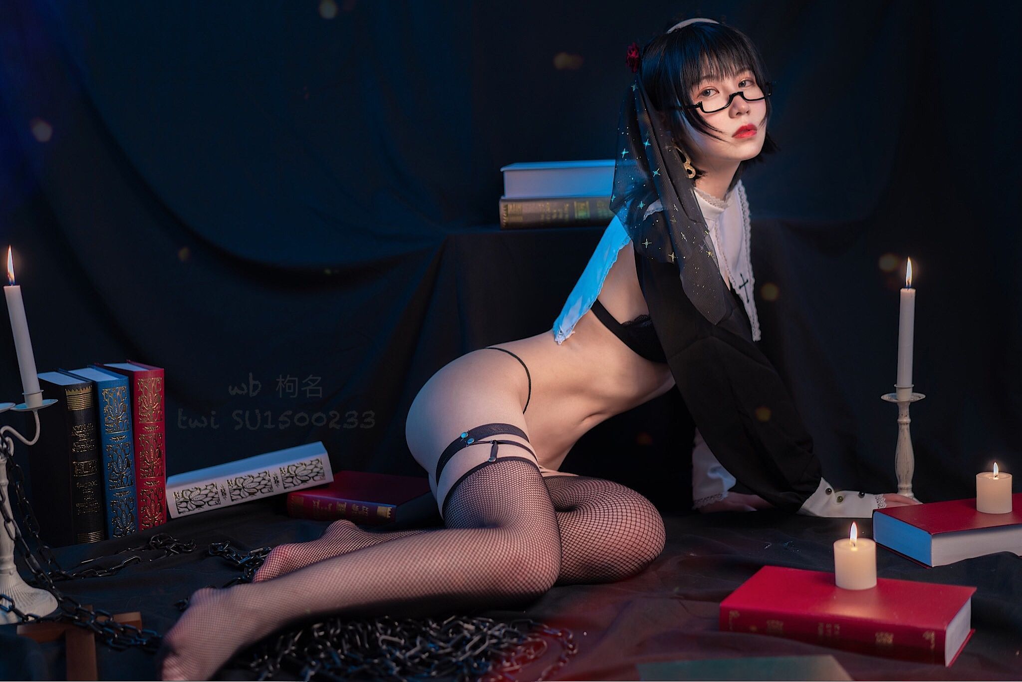 COSER美女逐月su 修女