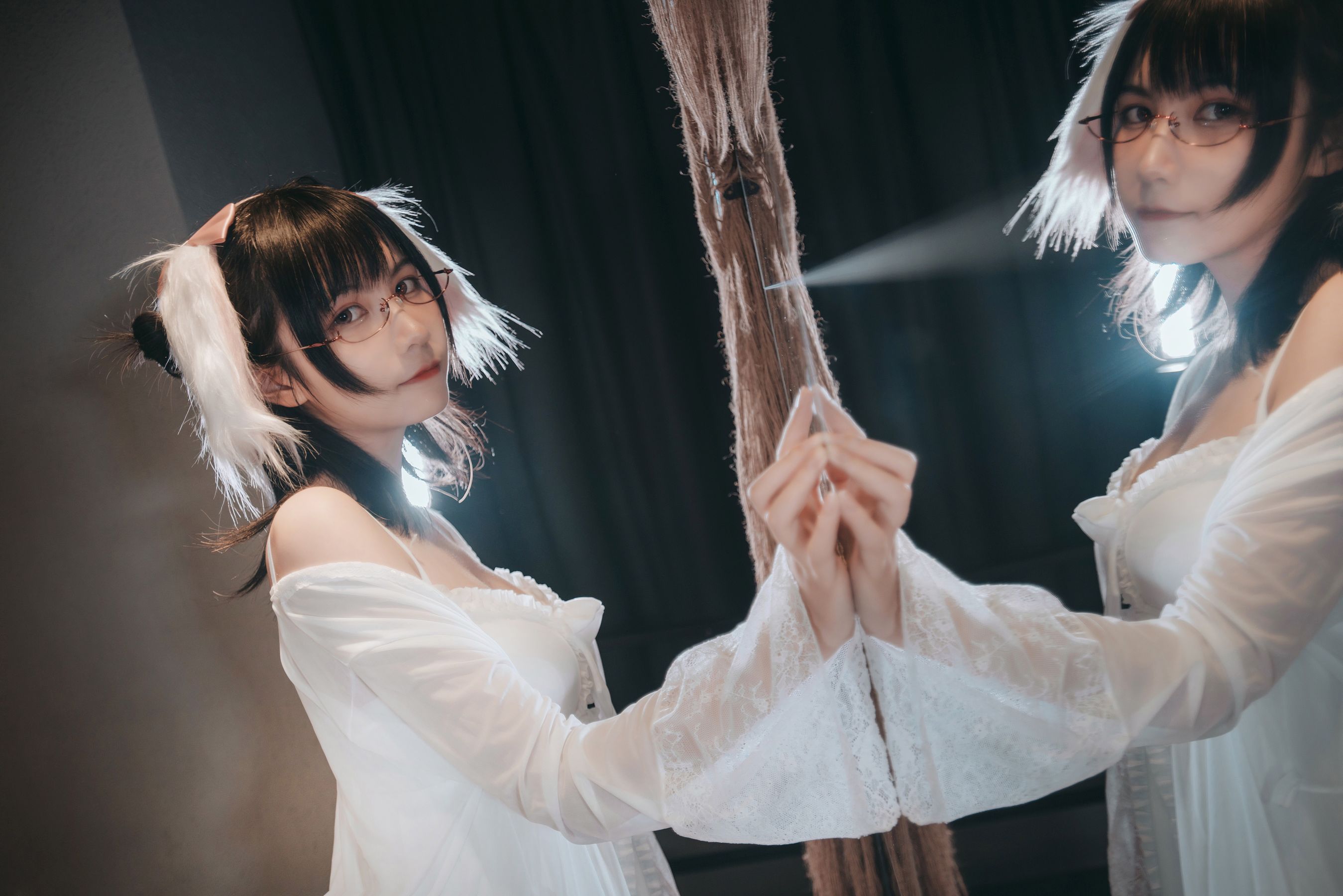 COSER美女逐月su 睡衣兔子