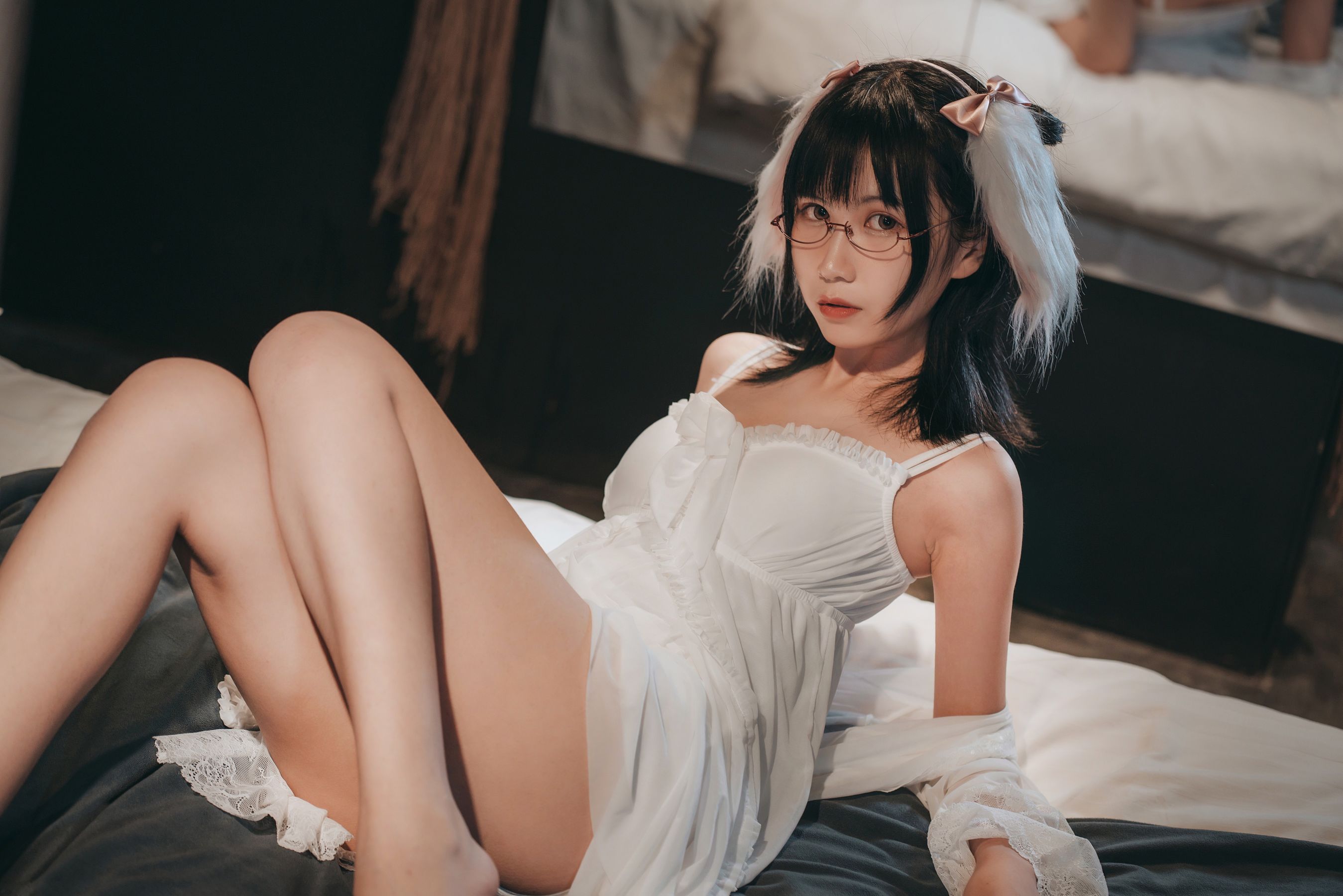 COSER美女逐月su 睡衣兔子