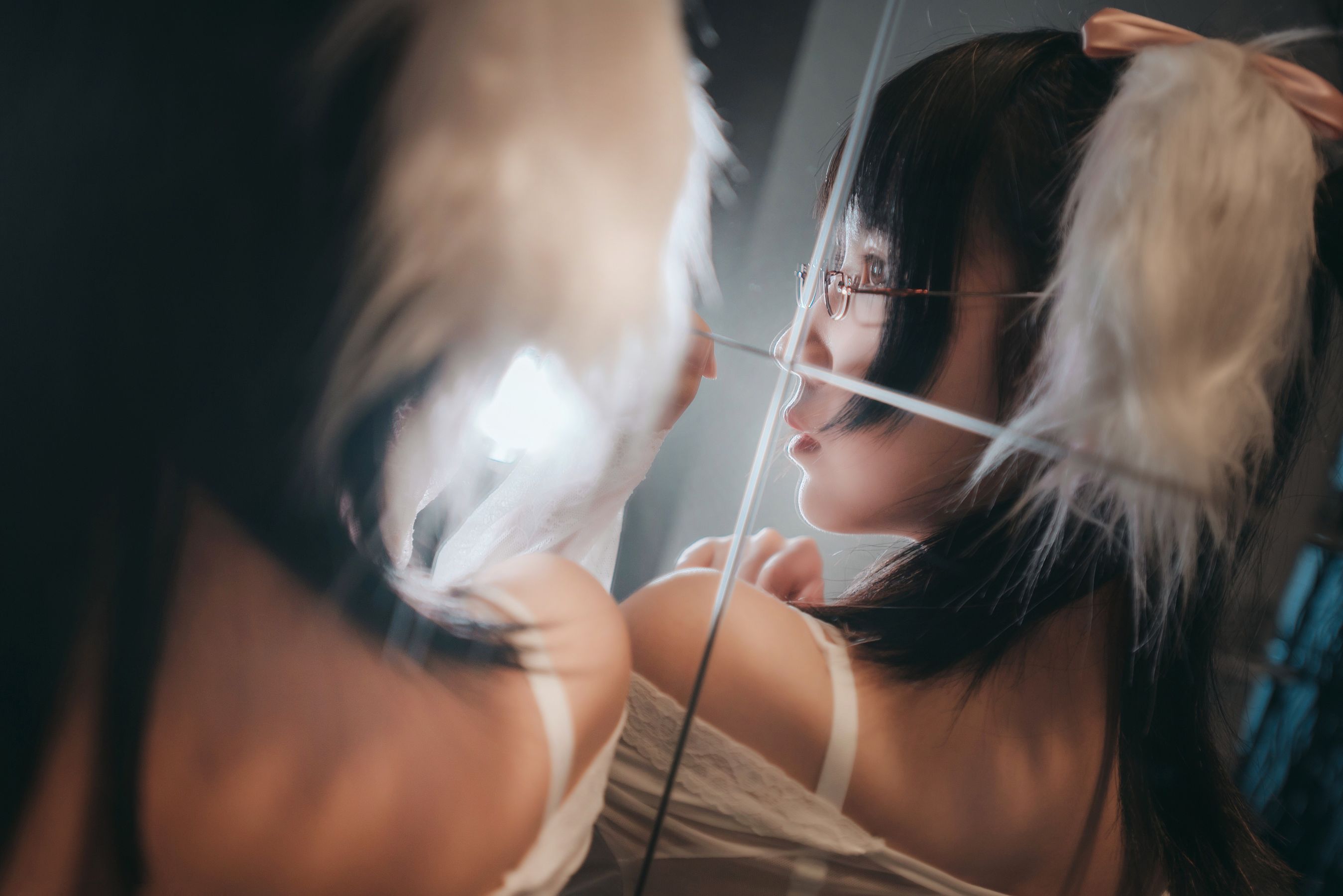 COSER美女逐月su 睡衣兔子
